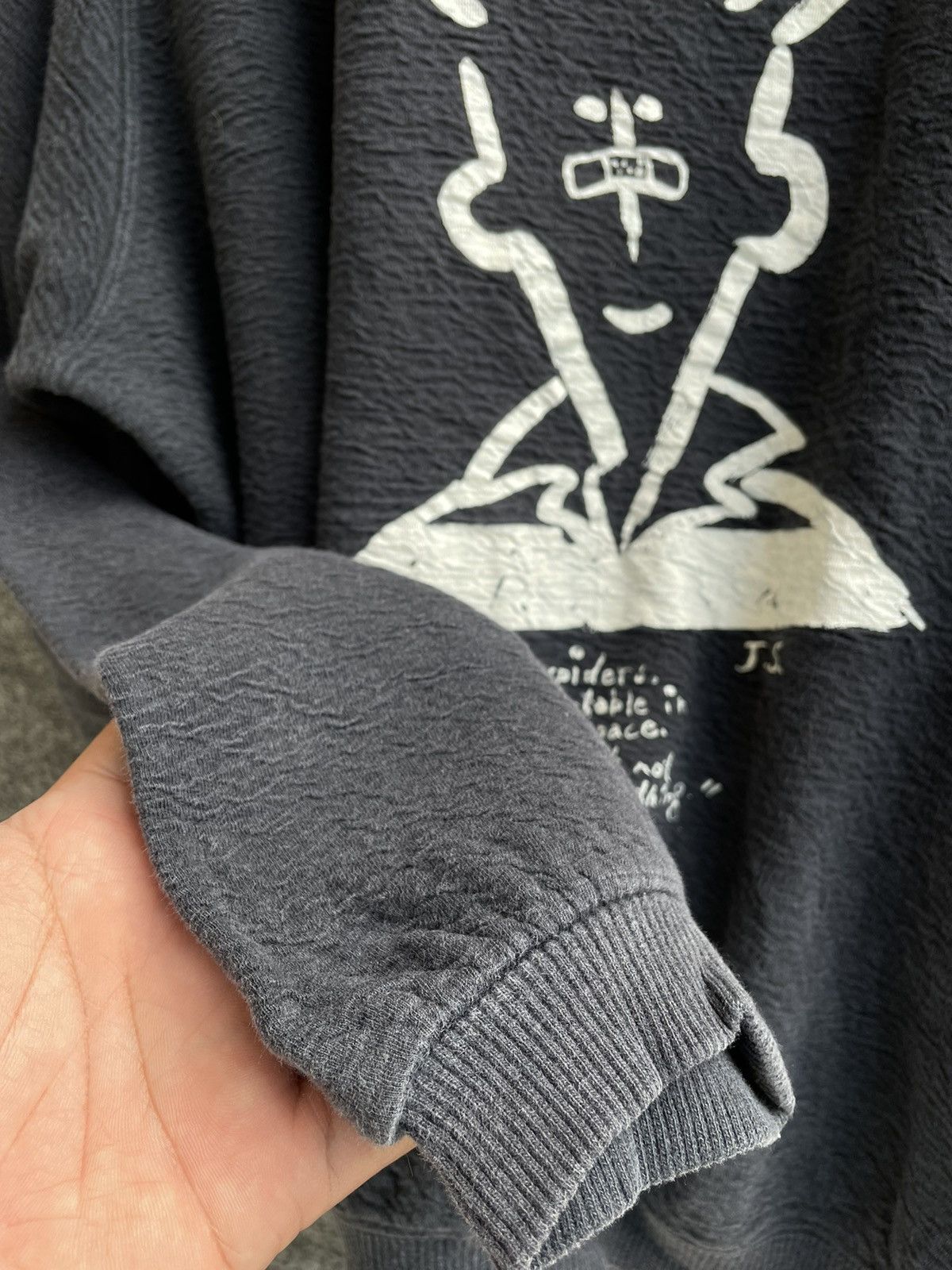 Japanese Brand CITY GUY CLUB PLEATS SWEATSHIRT Size US L / EU 52-54 / 3 - 5 Thumbnail