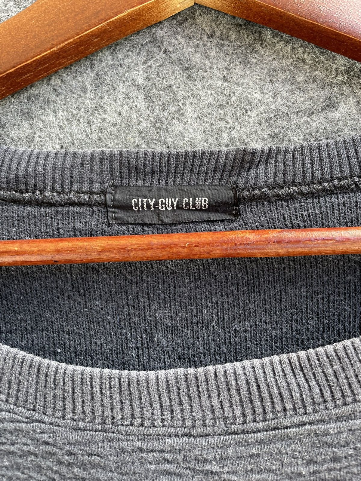 Japanese Brand CITY GUY CLUB PLEATS SWEATSHIRT Size US L / EU 52-54 / 3 - 6 Thumbnail