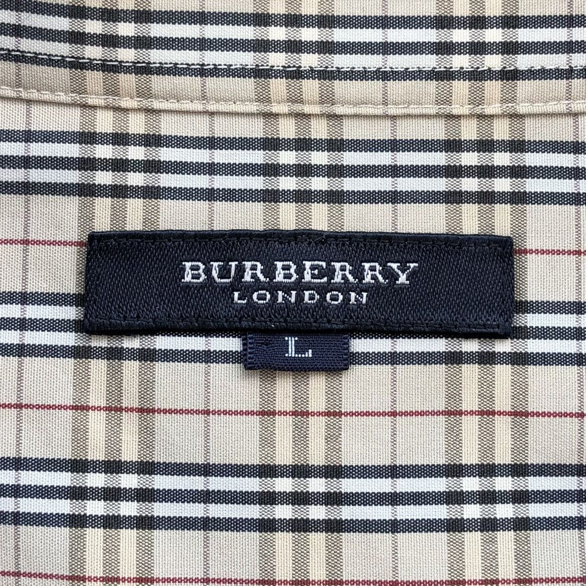 Burberry Burberry London Novacheck Short Sleeve Shirt Made In Japan Size US L / EU 52-54 / 3 - 8 Thumbnail