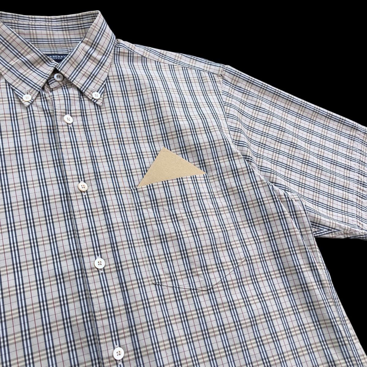 Burberry Burberry London Novacheck Short Sleeve Shirt Made In Japan Size US L / EU 52-54 / 3 - 4 Thumbnail