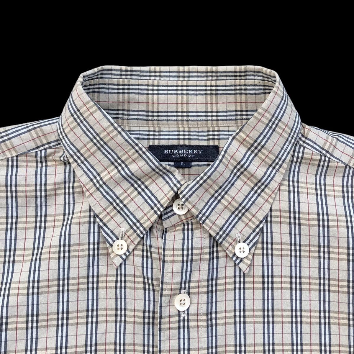Burberry Burberry London Novacheck Short Sleeve Shirt Made In Japan Size US L / EU 52-54 / 3 - 7 Thumbnail