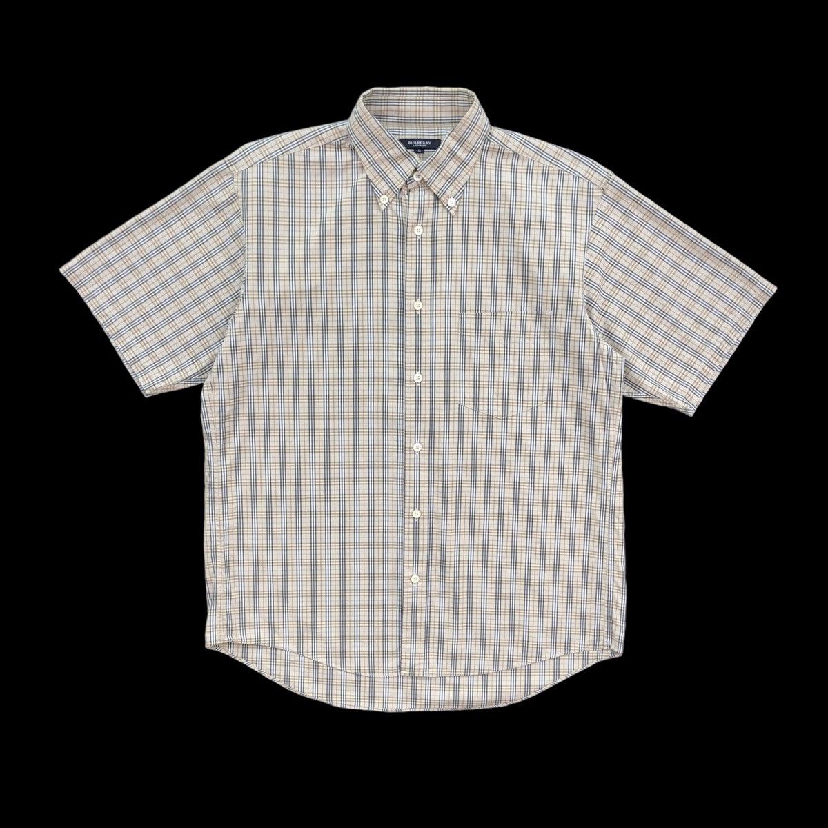 Burberry Burberry London Novacheck Short Sleeve Shirt Made In Japan Size US L / EU 52-54 / 3 - 2 Thumbnail