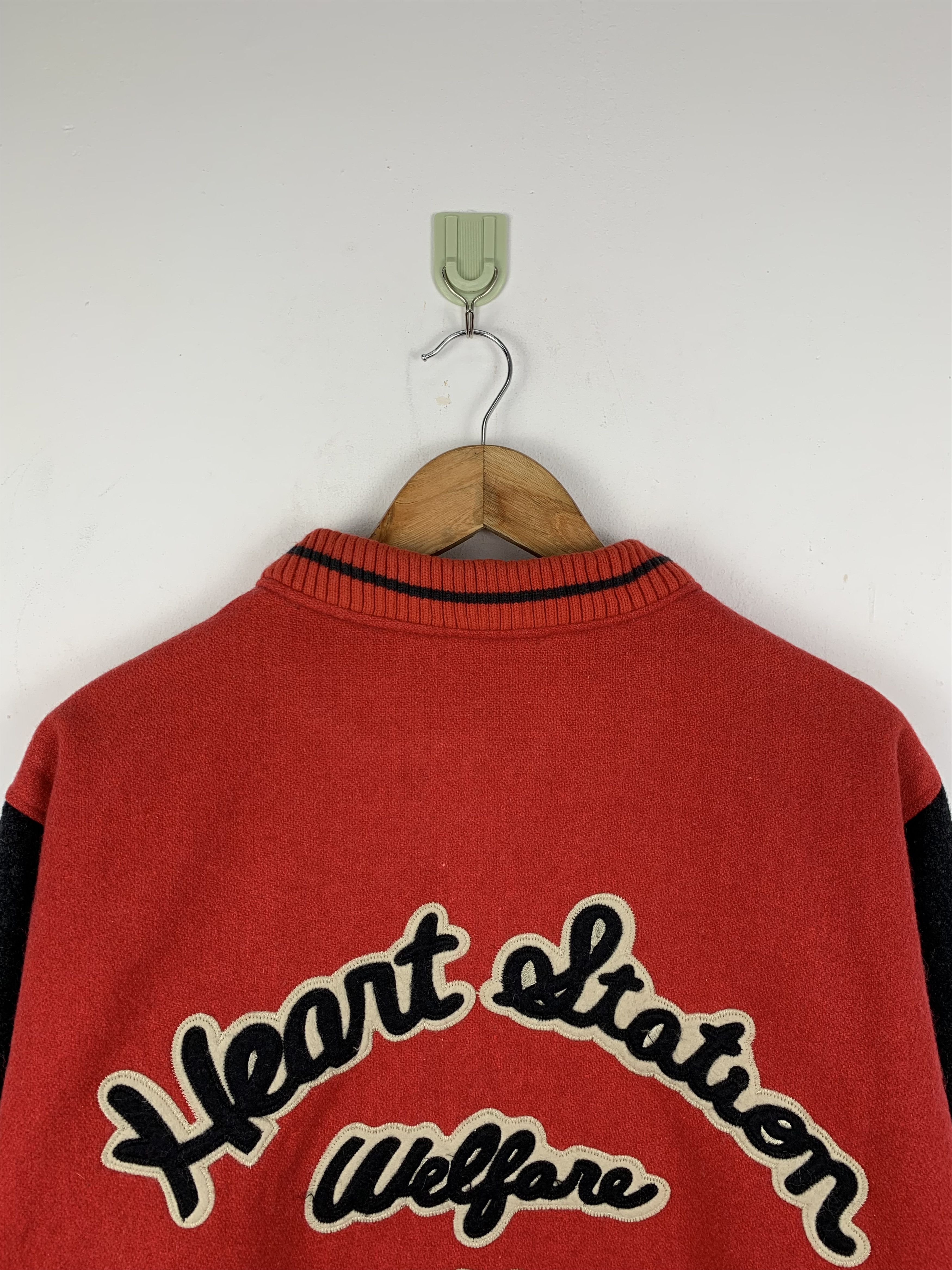 Japanese Brand × Vintage Vintage 60s Japanese Wool Varsity Jacket Red Size US M / EU 48-50 / 2 - 4 Thumbnail