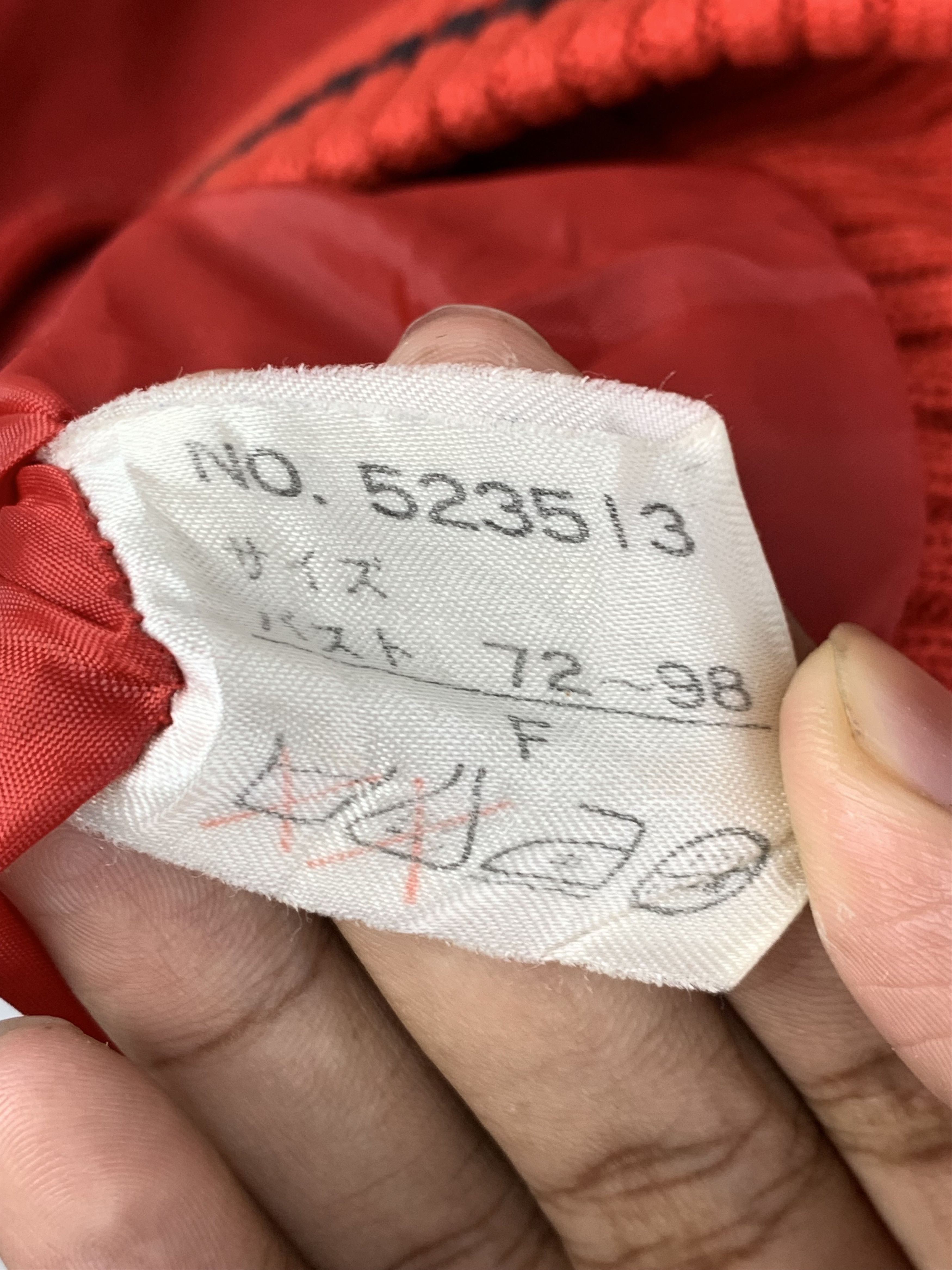 Japanese Brand × Vintage Vintage 60s Japanese Wool Varsity Jacket Red Size US M / EU 48-50 / 2 - 12 Thumbnail