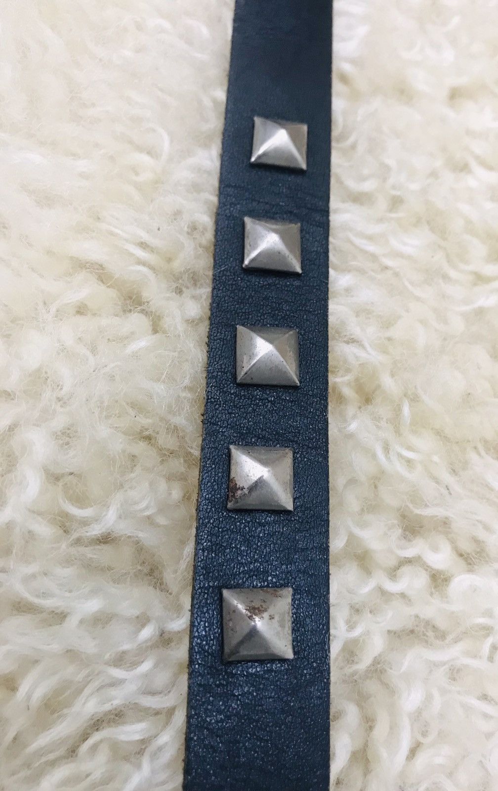 Japanese Brand PUNK STYLE STUDDED BELT Size ONE SIZE - 4 Thumbnail