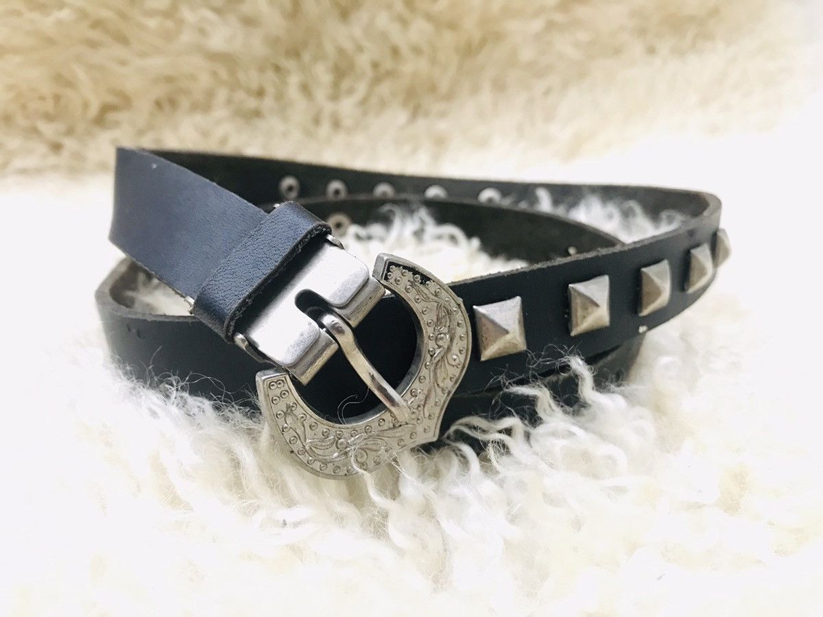 Japanese Brand PUNK STYLE STUDDED BELT Size ONE SIZE - 1 Thumbnail