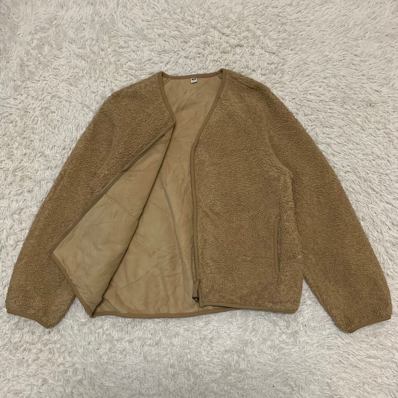 Japanese Brand Uniqlo deep pile jacket Size M / US 6-8 / IT 42-44 - 3 Thumbnail