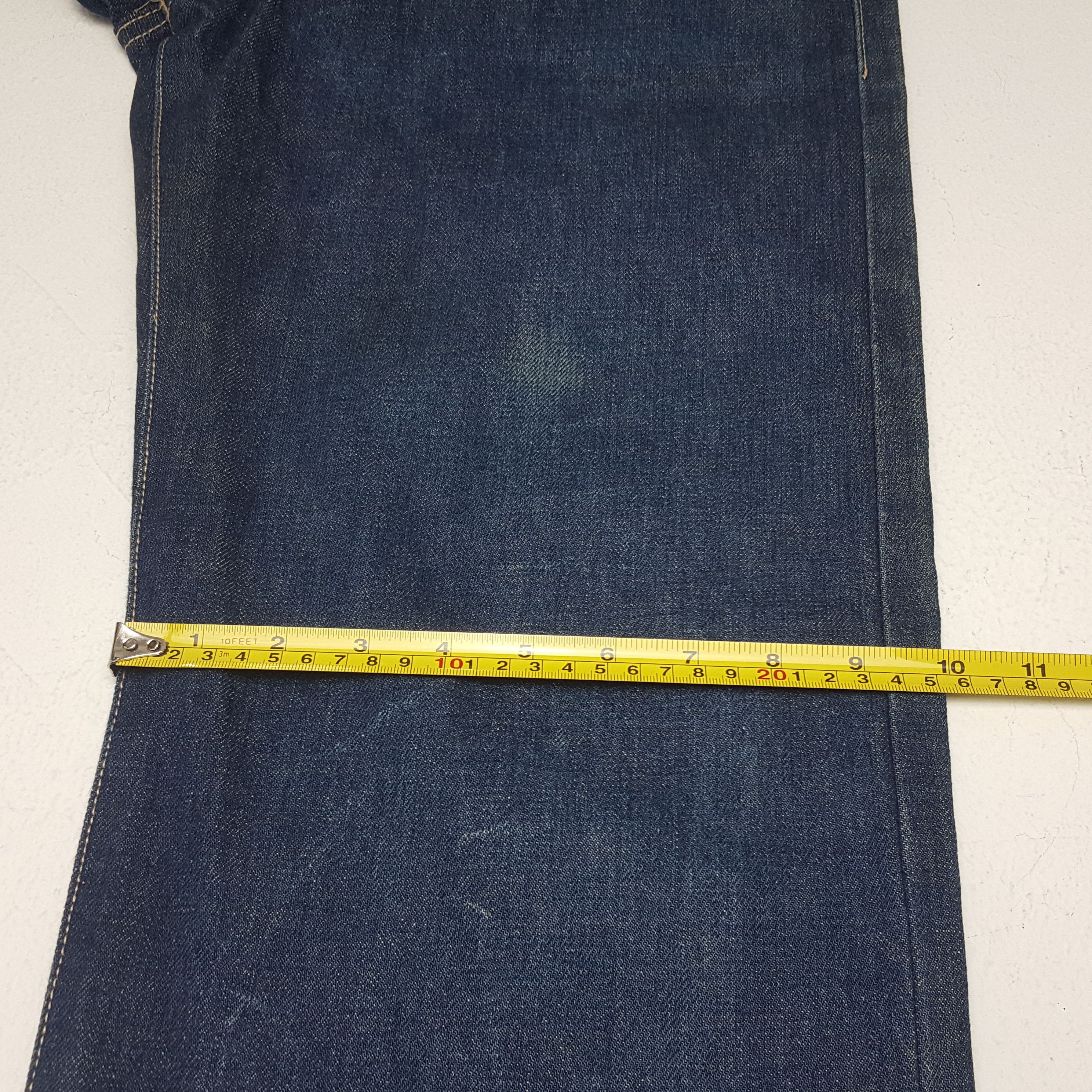 Japanese Brand × Vintage Vintage EVIS Daicock Japanese Brand Custom Denim Jeans Size US 32 / EU 48 - 10 Thumbnail