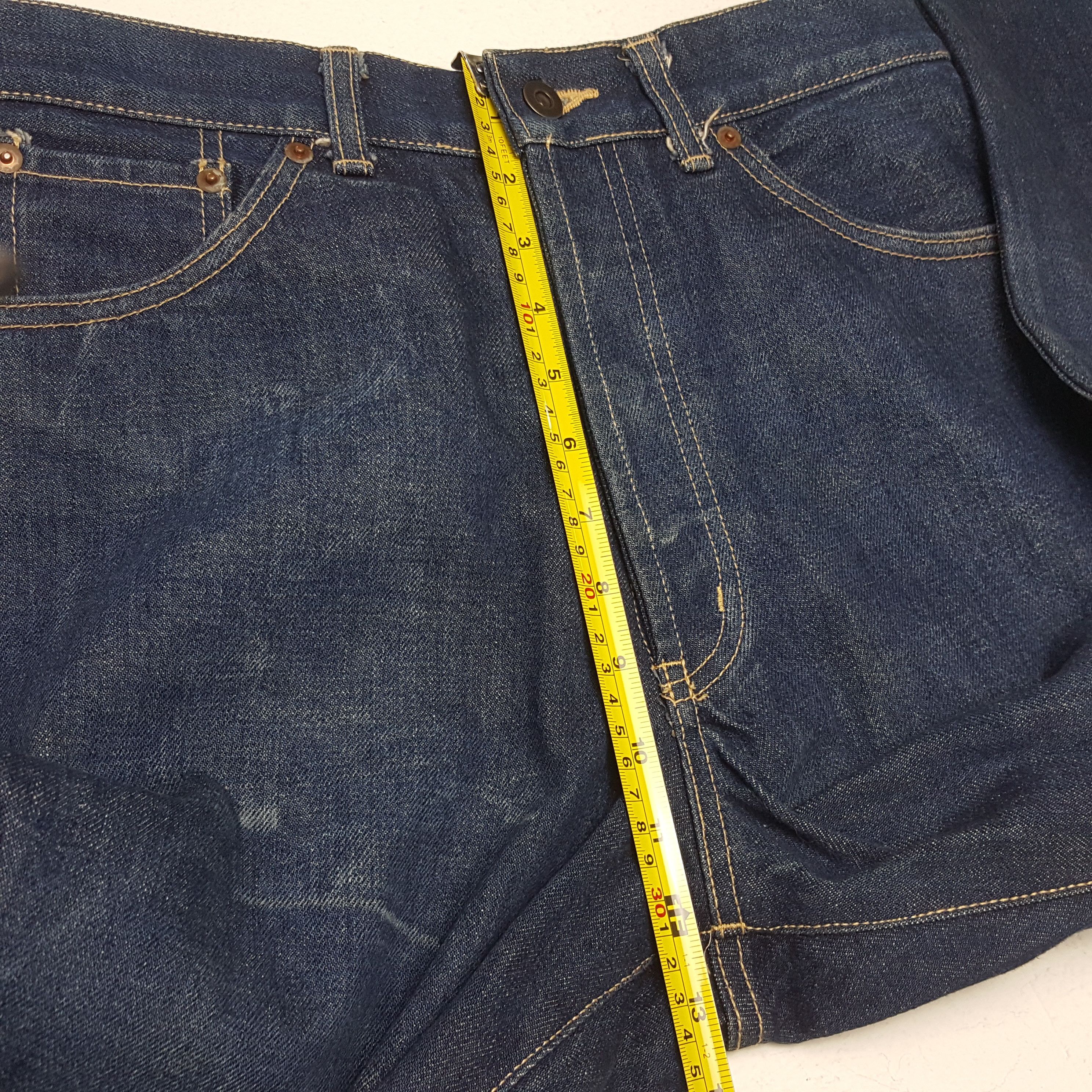 Japanese Brand × Vintage Vintage EVIS Daicock Japanese Brand Custom Denim Jeans Size US 32 / EU 48 - 8 Thumbnail