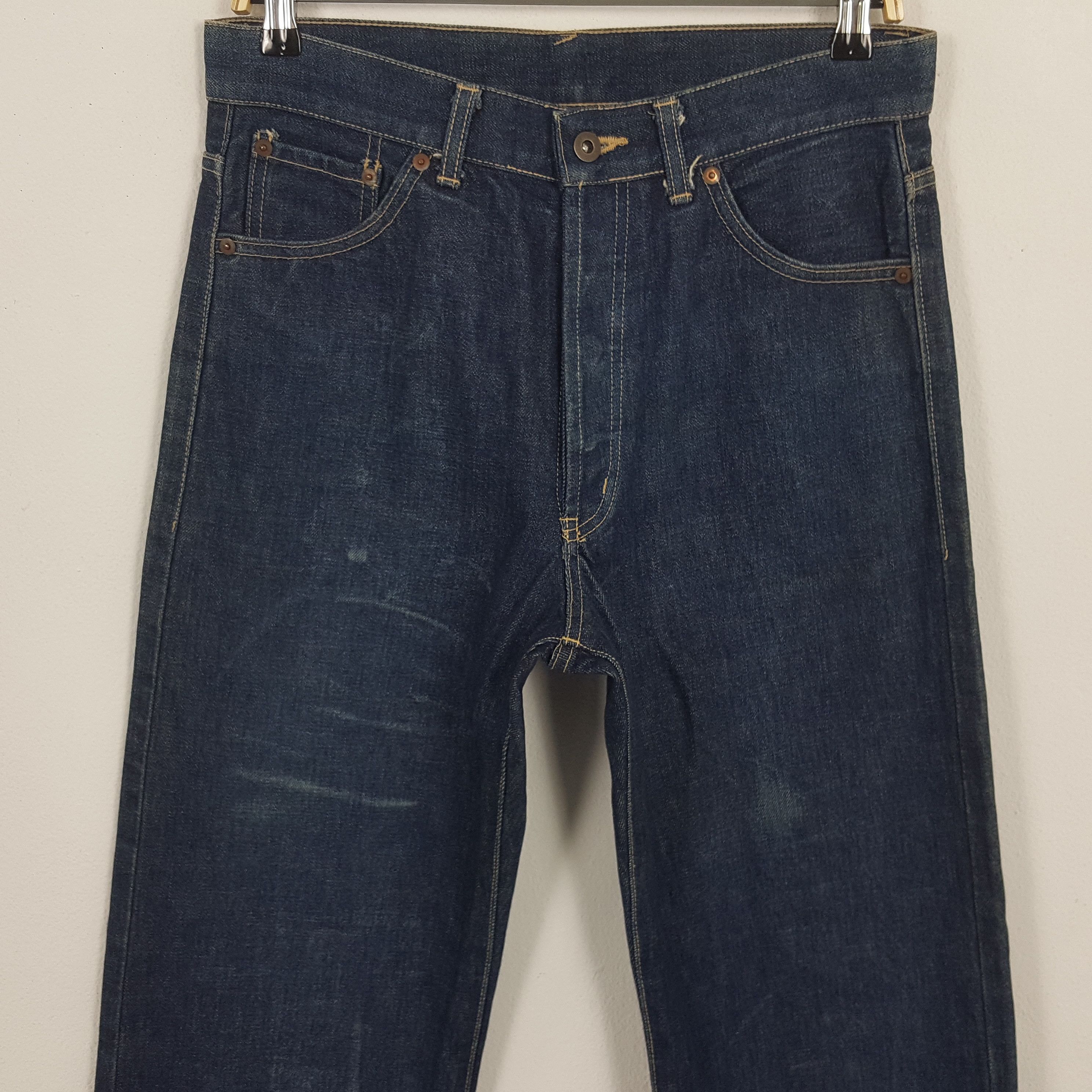 Japanese Brand × Vintage Vintage EVIS Daicock Japanese Brand Custom Denim Jeans Size US 32 / EU 48 - 5 Thumbnail