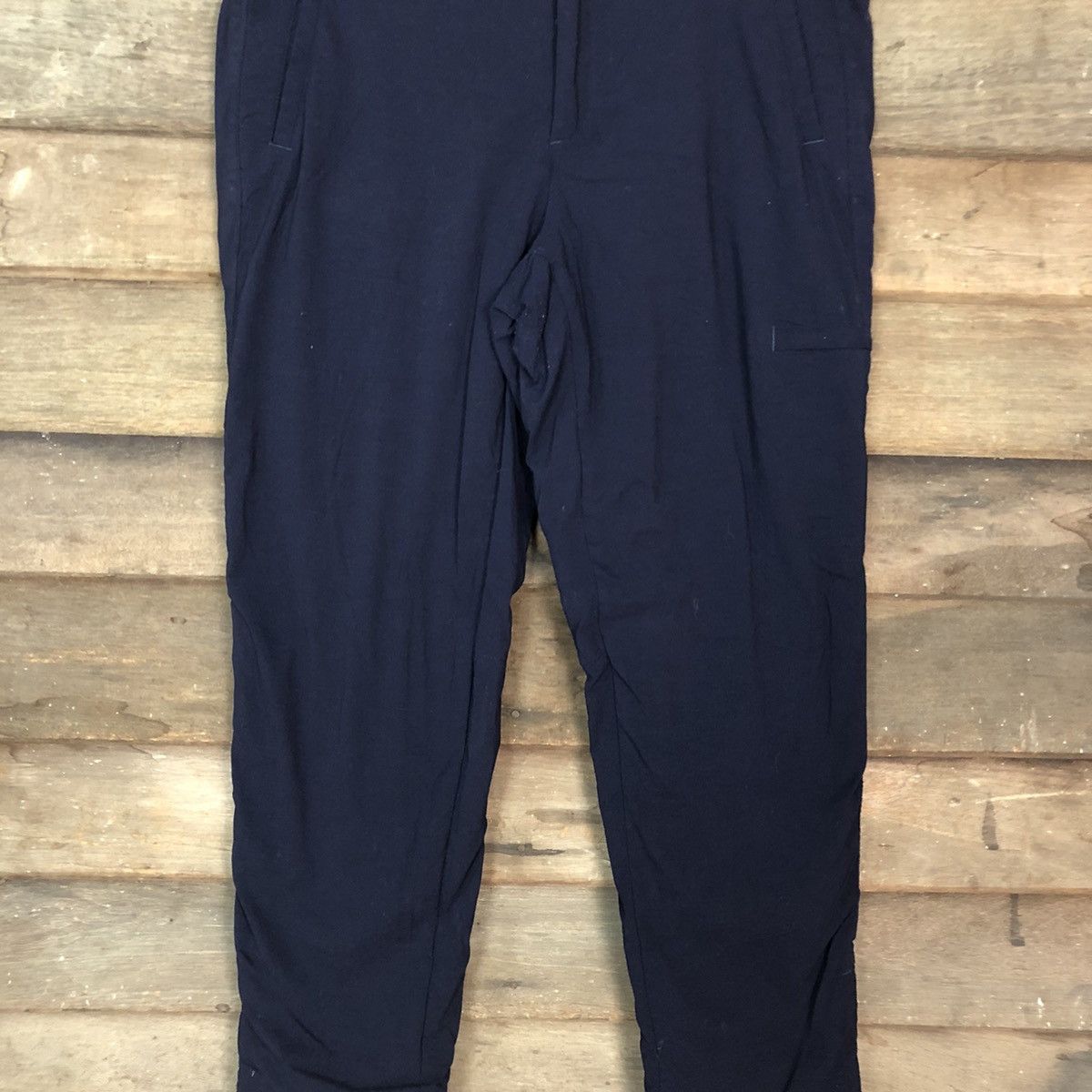 Japanese Brand Uniqlo Blue Multipocket Tactical Cargo Pants #3620 Size US 30 / EU 46 - 4 Thumbnail