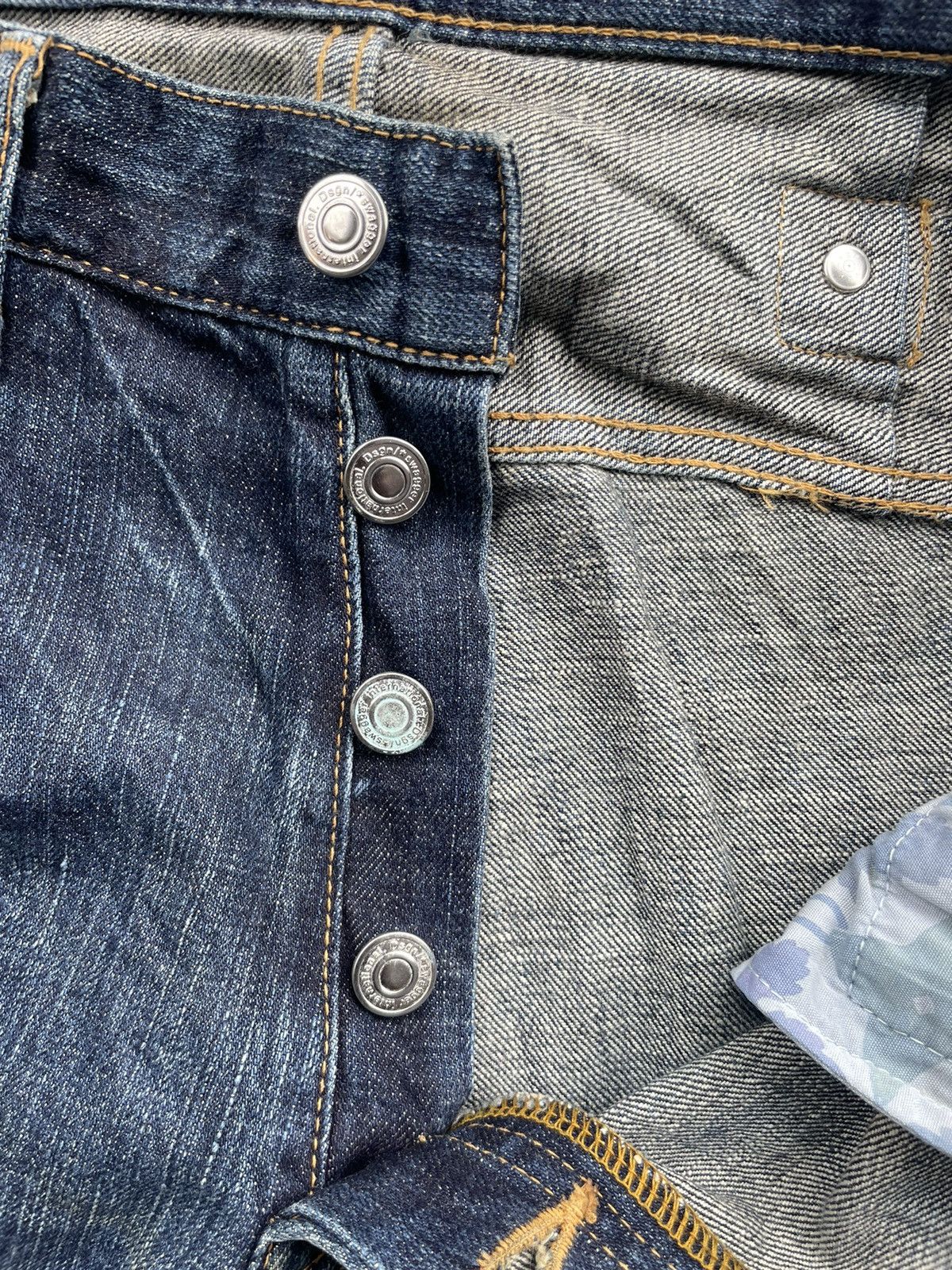 Japanese Brand Vintage Swagger Japan Distresed Denim Size US 36 / EU 52 - 21 Thumbnail