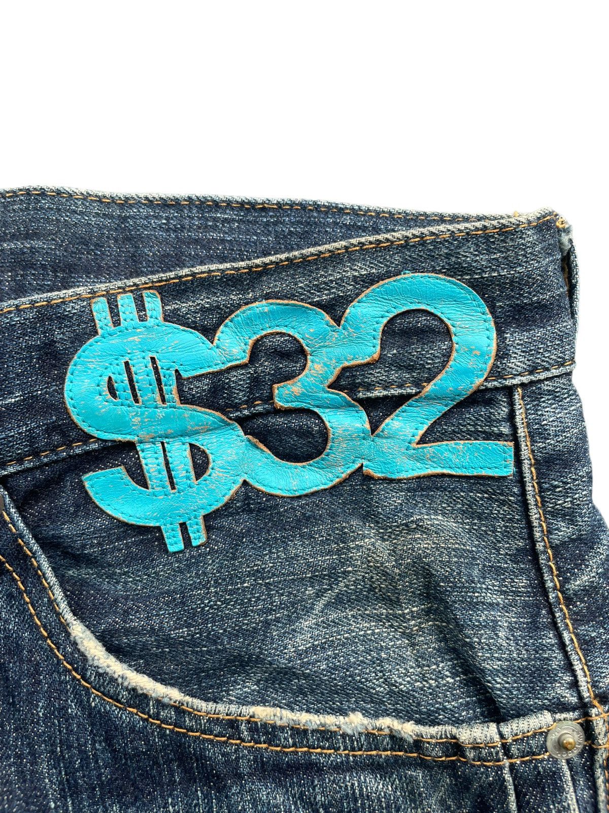 Japanese Brand Vintage Swagger Japan Distresed Denim Size US 36 / EU 52 - 7 Thumbnail