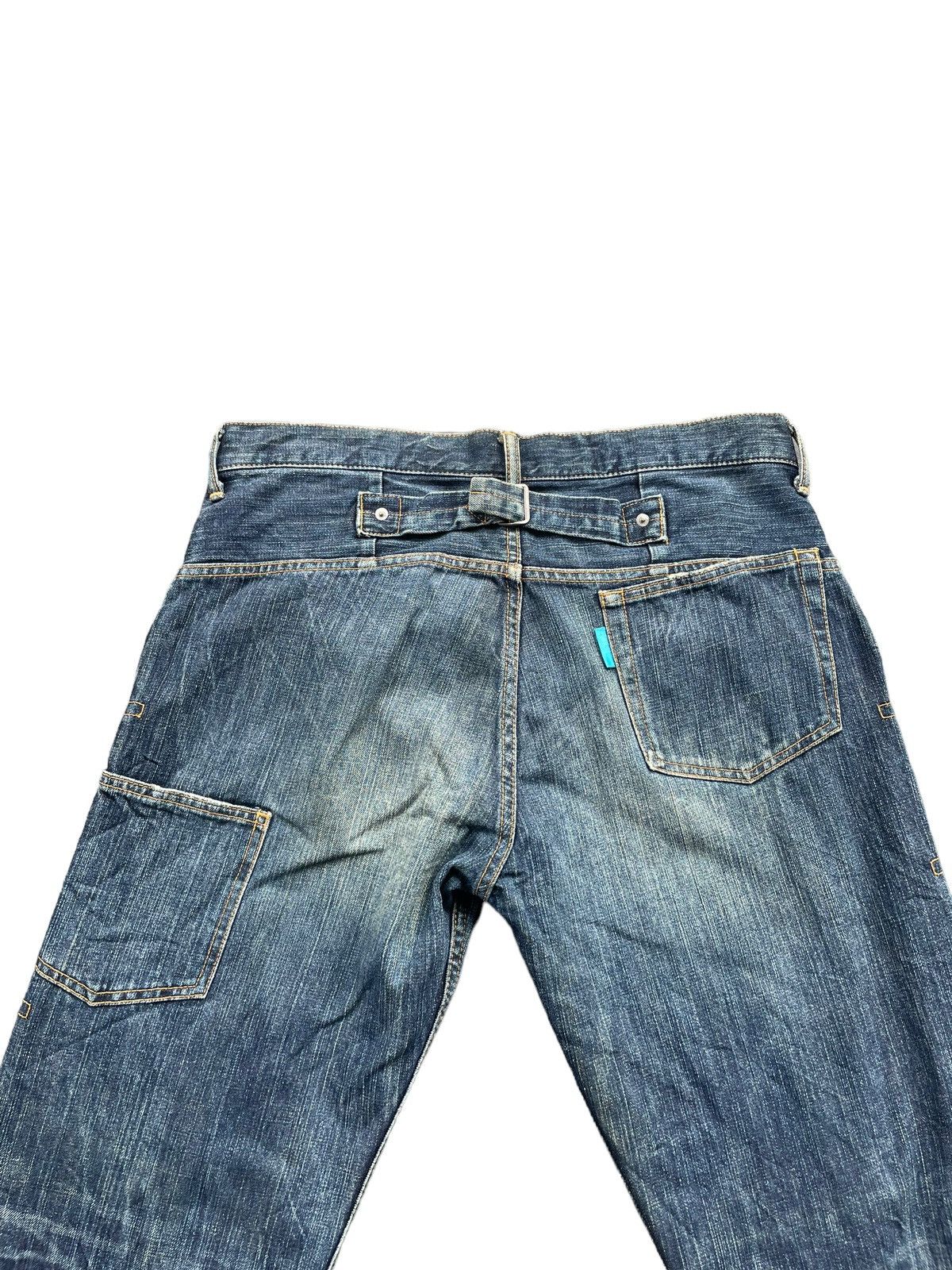 Japanese Brand Vintage Swagger Japan Distresed Denim Size US 36 / EU 52 - 12 Thumbnail