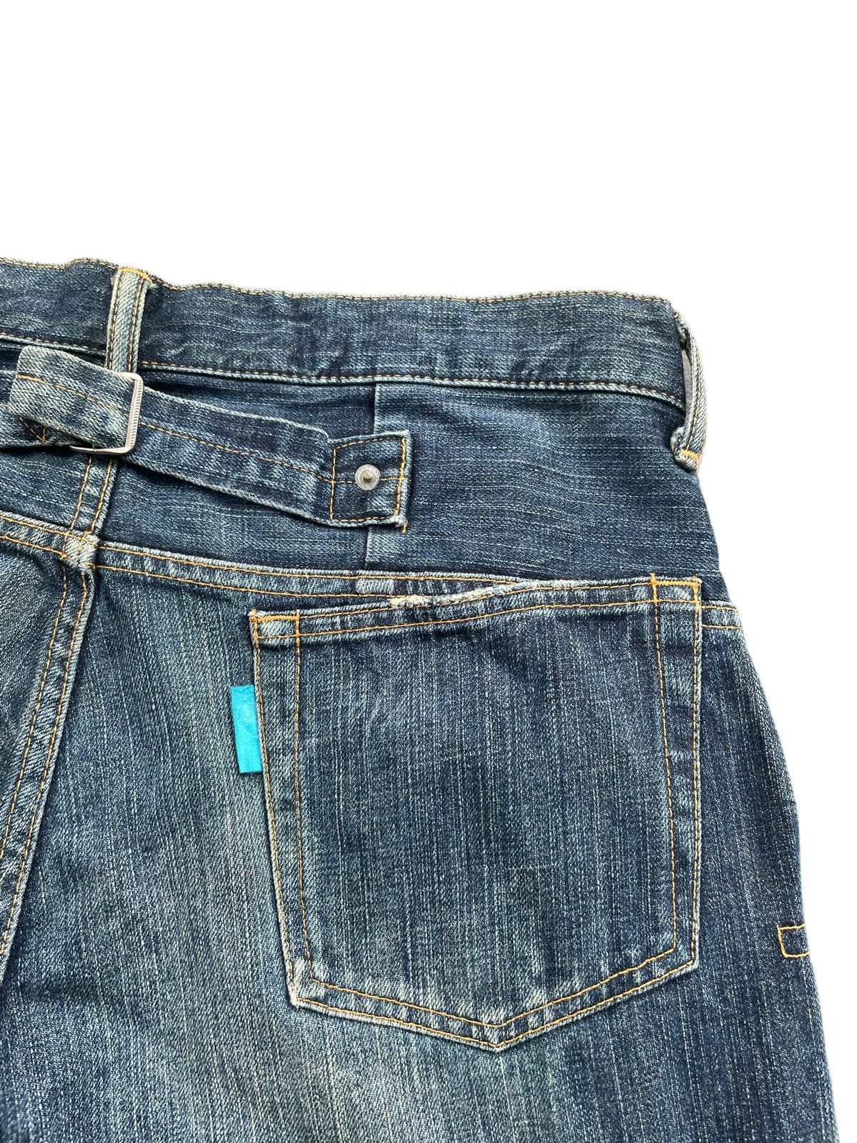 Japanese Brand Vintage Swagger Japan Distresed Denim Size US 36 / EU 52 - 13 Thumbnail