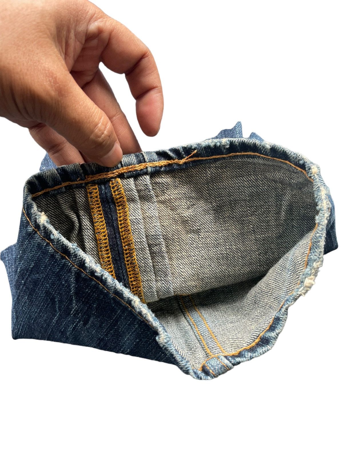 Japanese Brand Vintage Swagger Japan Distresed Denim Size US 36 / EU 52 - 17 Thumbnail