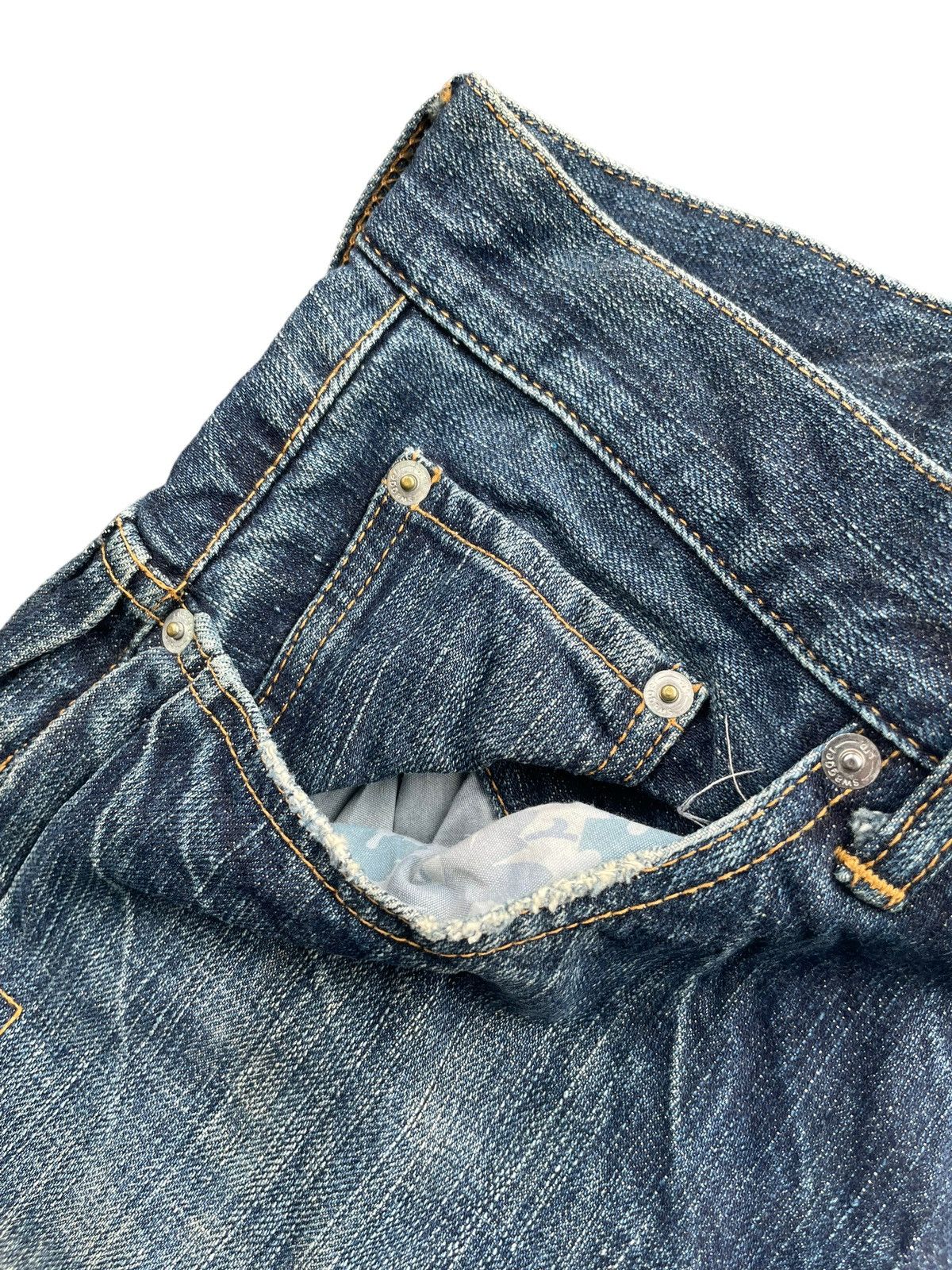 Japanese Brand Vintage Swagger Japan Distresed Denim Size US 36 / EU 52 - 8 Thumbnail