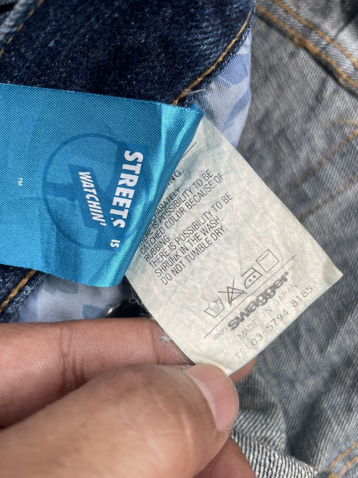 Japanese Brand Vintage Swagger Japan Distresed Denim Size US 36 / EU 52 - 19 Thumbnail