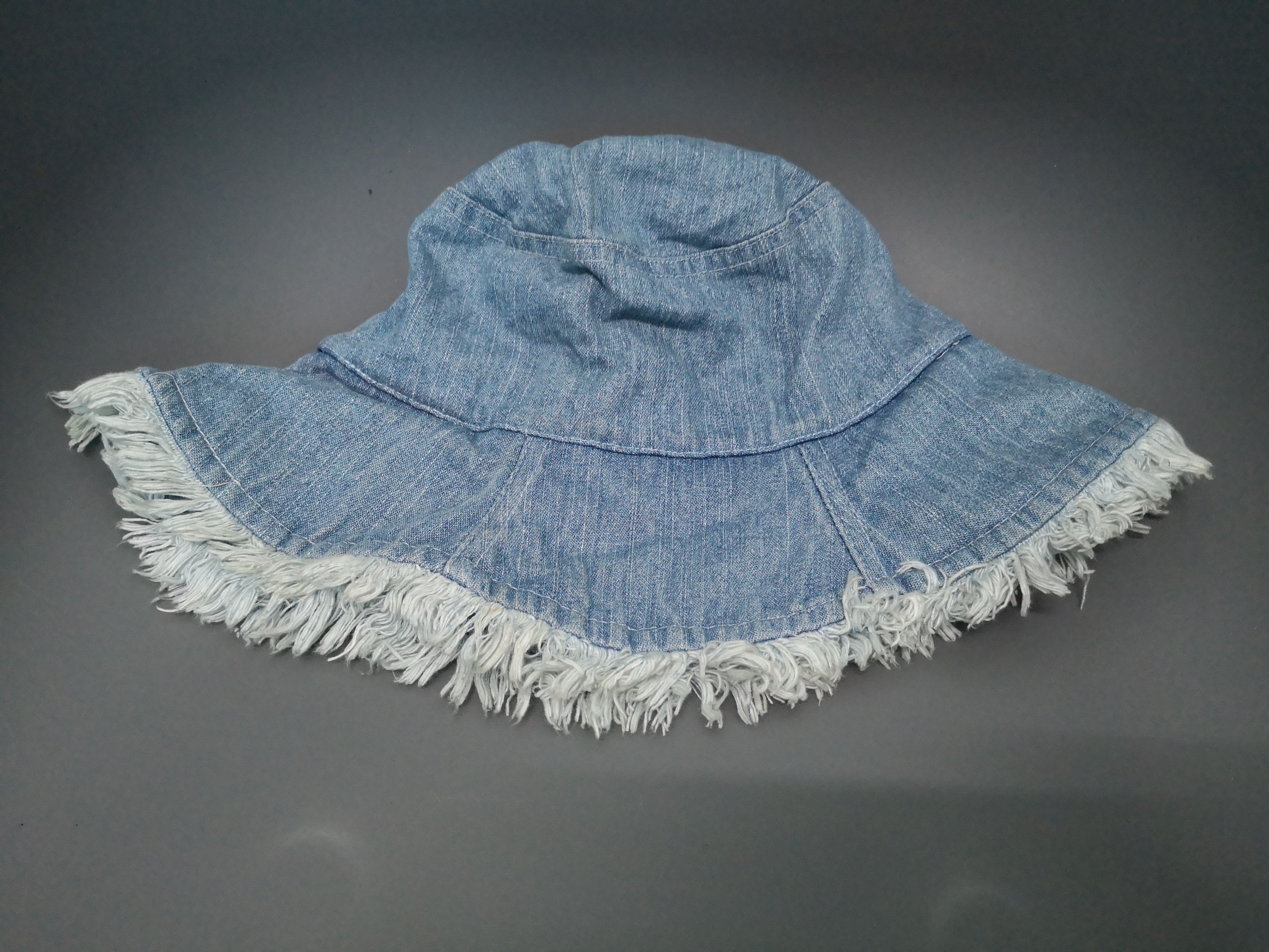 Edition Japan RARE VINTAGE DENIM BUCKET HAT Size ONE SIZE - 13 Thumbnail