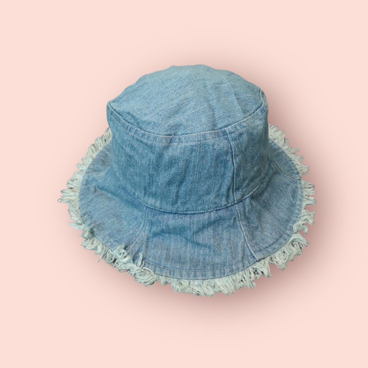 Edition Japan RARE VINTAGE DENIM BUCKET HAT Size ONE SIZE - 3 Thumbnail