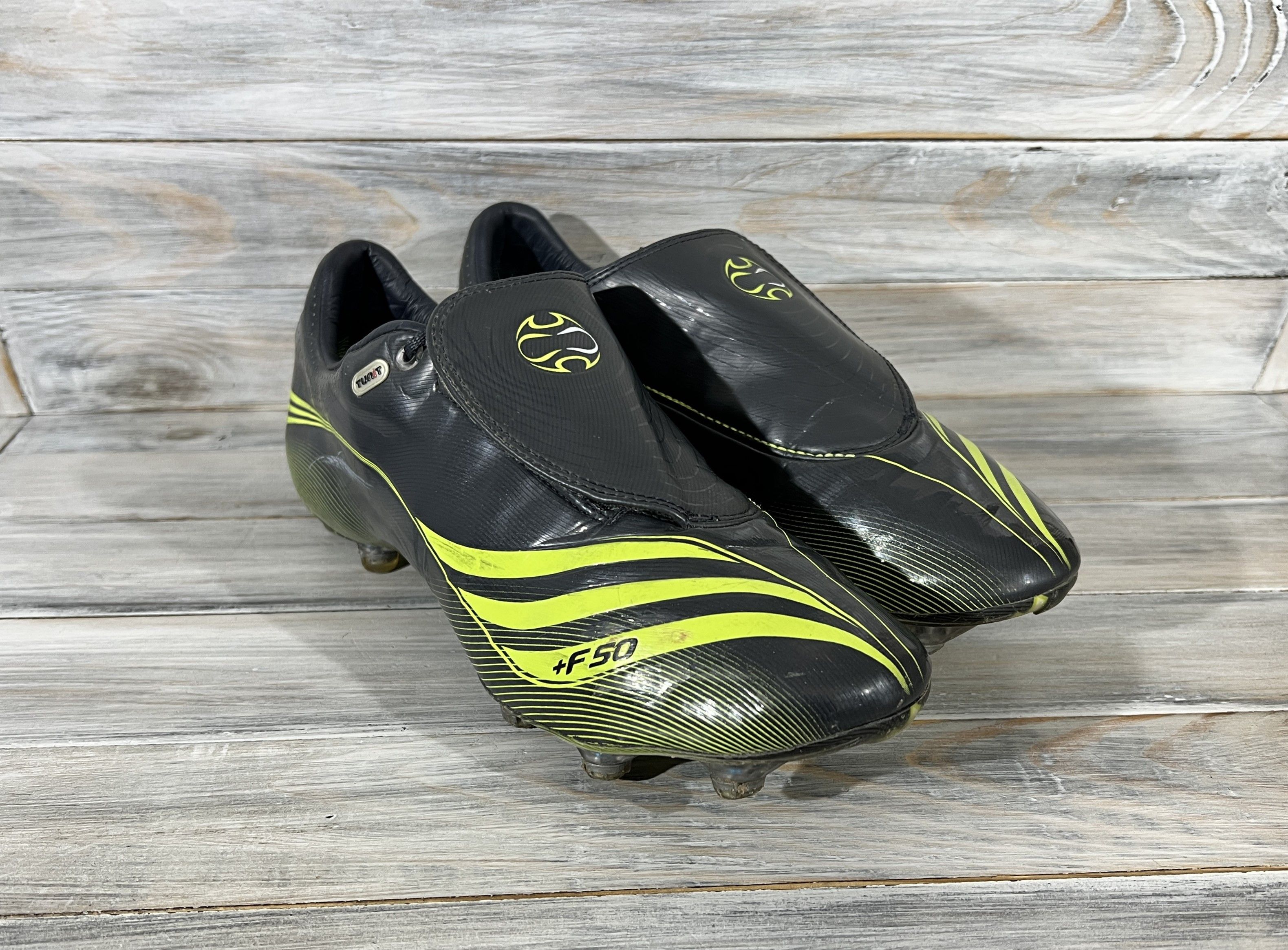 Adidas × Vintage Vintage Adidas F50.7 TUNIT Men's Football CleatsBoots Soccer Size US 8.5 / EU 41-42 - 15 Thumbnail