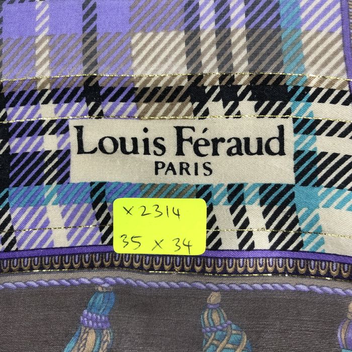 Louis Feraud Vintage Louis Feraud Silk Scarf | Grailed
