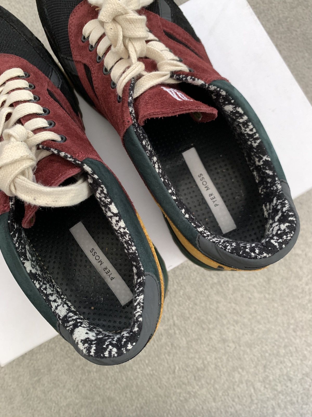 Designer × Pyer Moss 🔥 Pyer Moss “FOUL PLAY” Greats Edition Pronto Sneakers🔥 Size US 9 / EU 42 - 3 Thumbnail