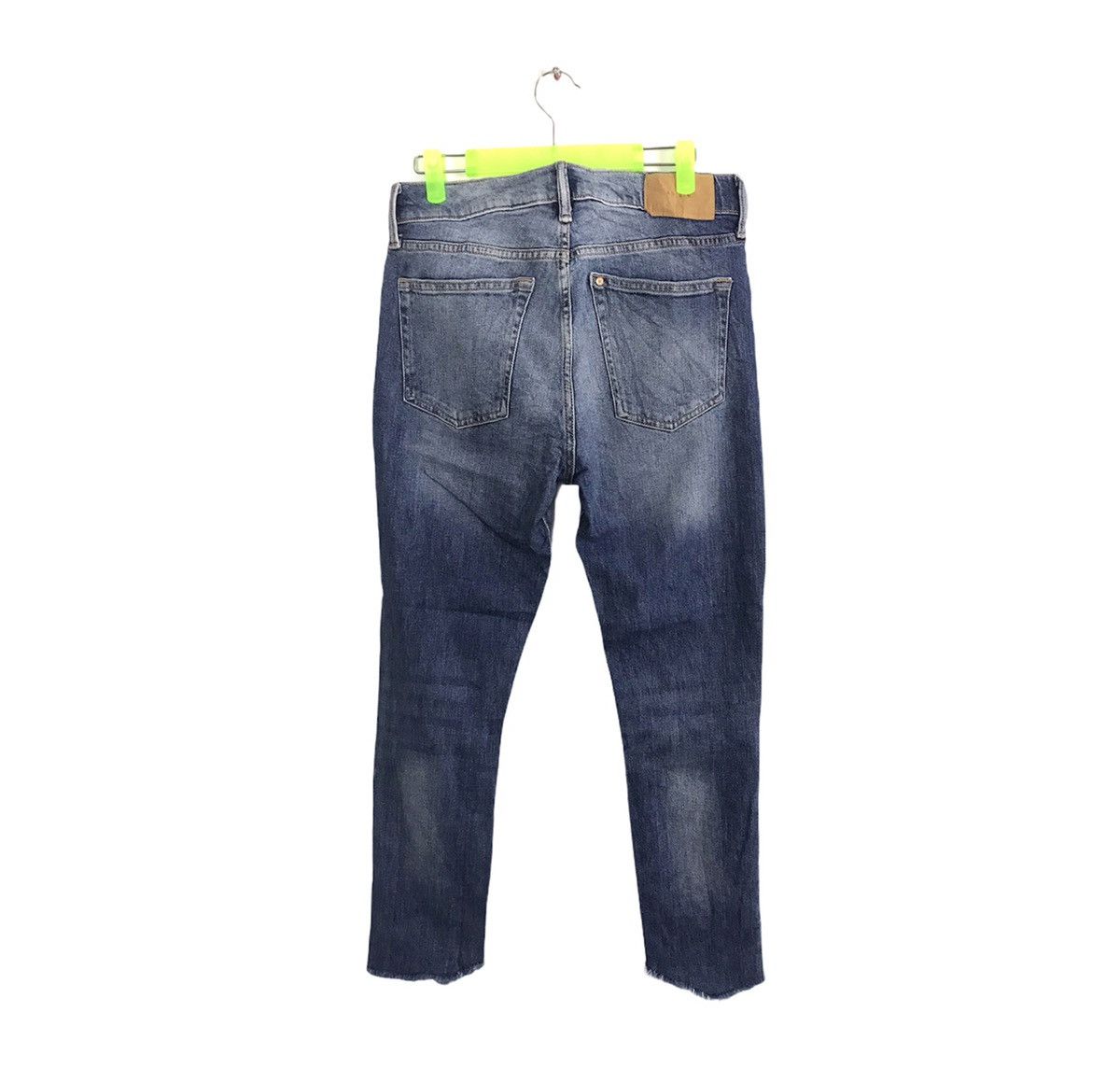 H&M H&M Denim Skinny Cut Pants Distressed Denim Indigo Jeans Size US 28 / EU 44 - 2 Thumbnail
