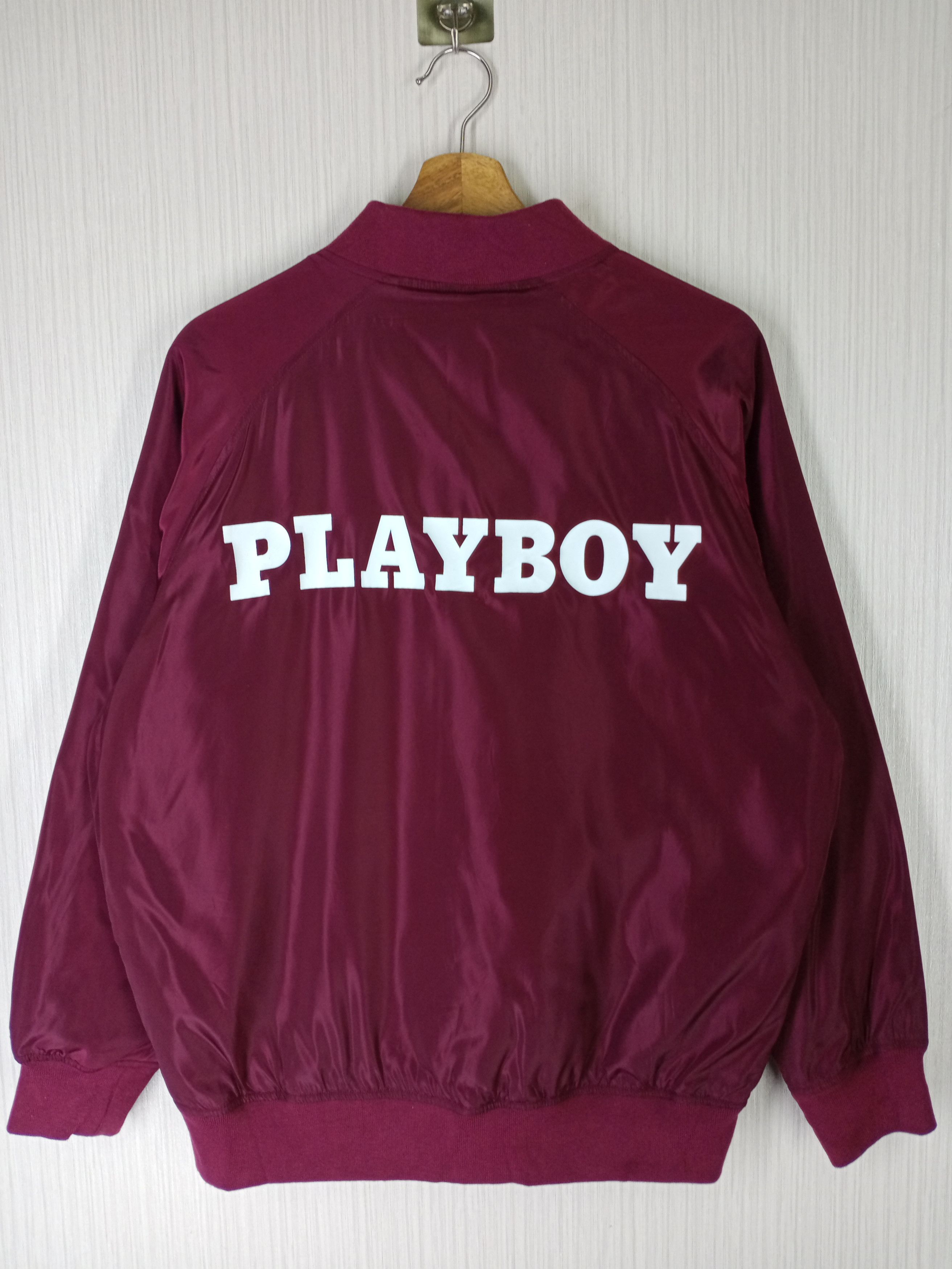 Playboy Vintage Playboy Big Logo Coach Jacket Size US L / EU 52-54 / 3 - 2 Thumbnail