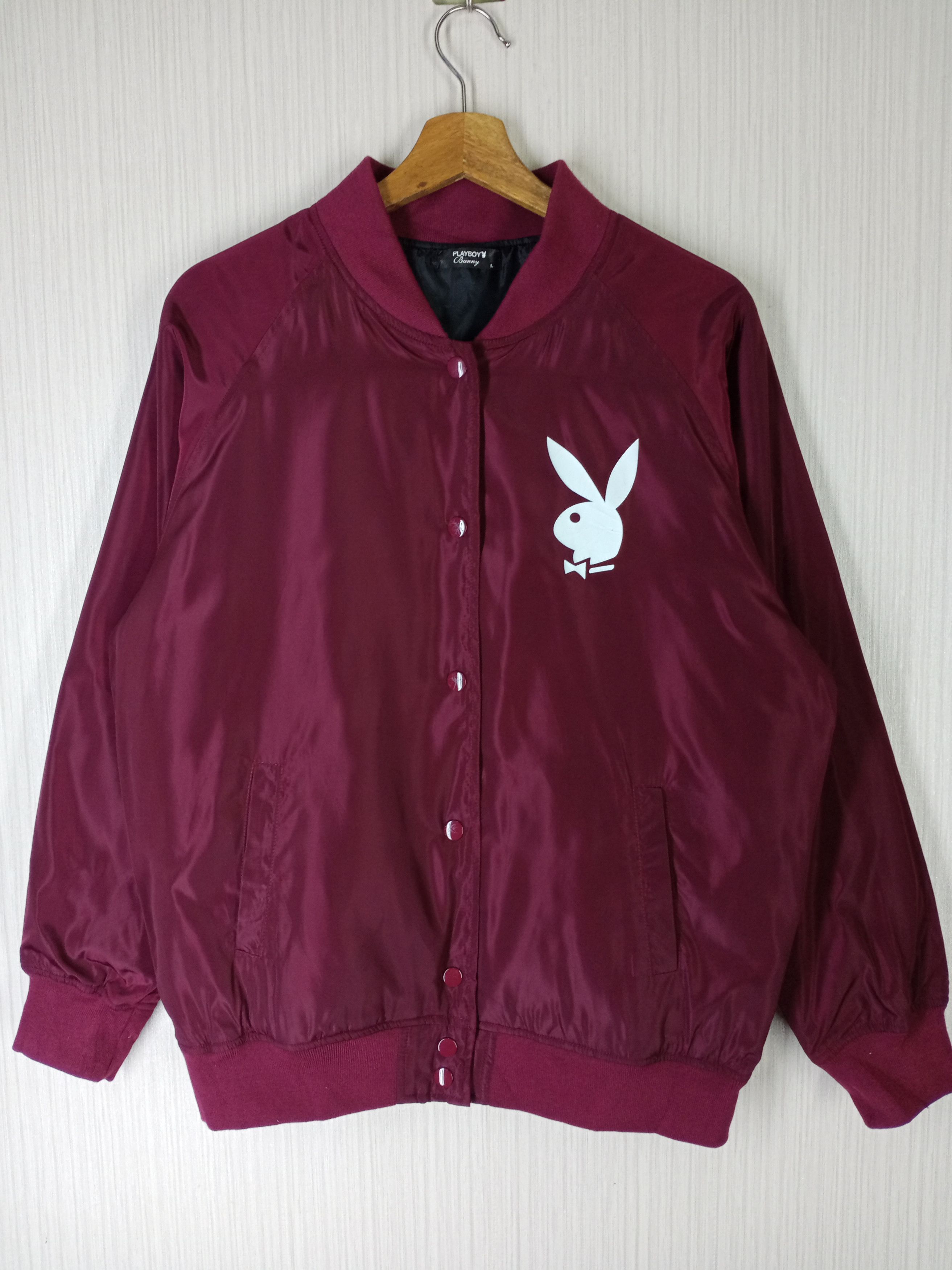Vintage Playboy Big Logo Varsity Jacket