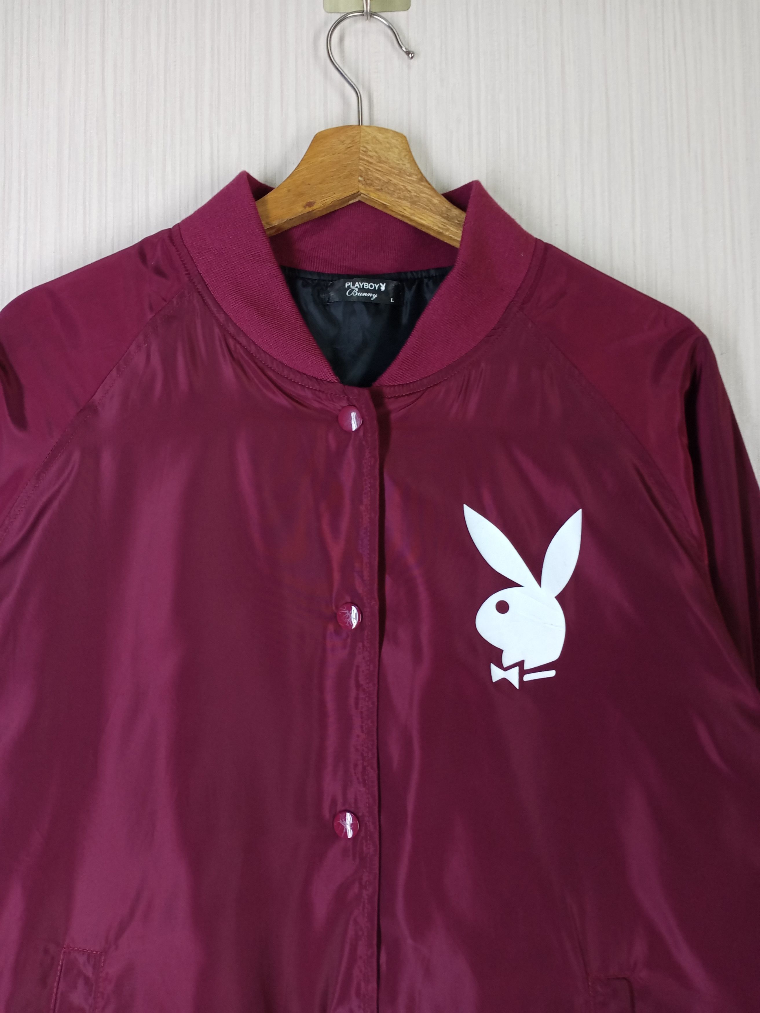 Playboy Vintage Playboy Big Logo Coach Jacket Size US L / EU 52-54 / 3 - 3 Thumbnail
