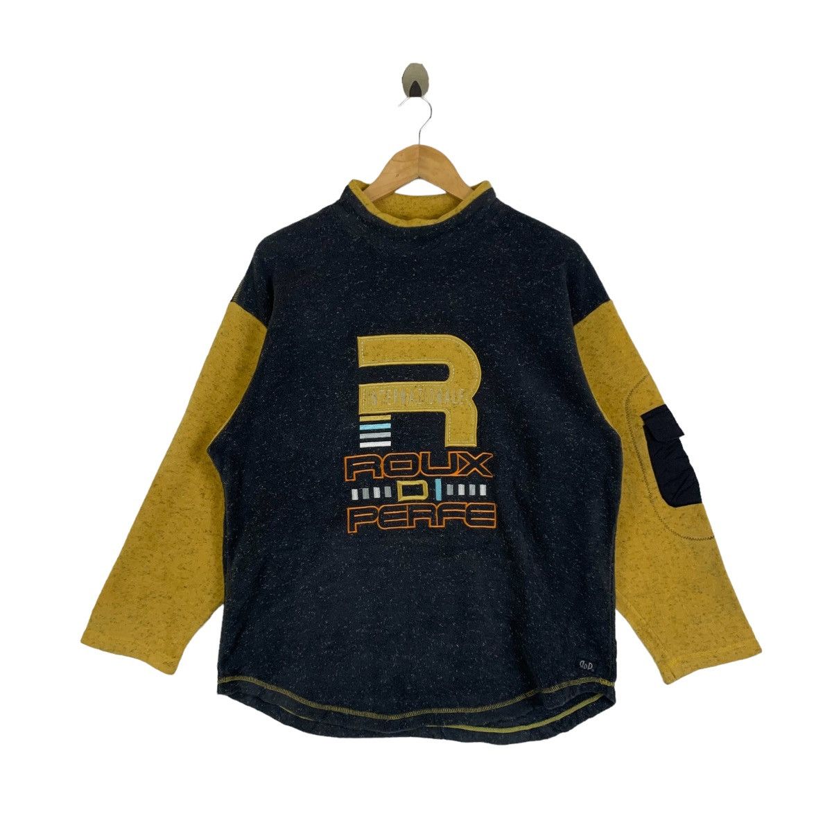 Vintage Vintage ROUX DI PERFE Internazionale Fleece Long Sleeve Size US M / EU 48-50 / 2 - 1 Thumbnail