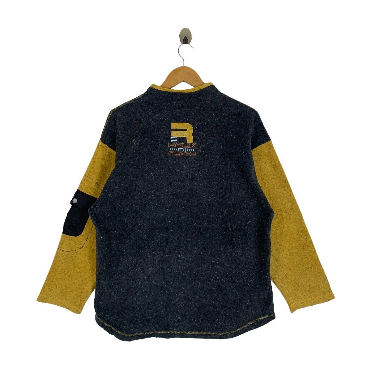 Vintage Vintage ROUX DI PERFE Internazionale Fleece Long Sleeve Size US M / EU 48-50 / 2 - 2 Thumbnail