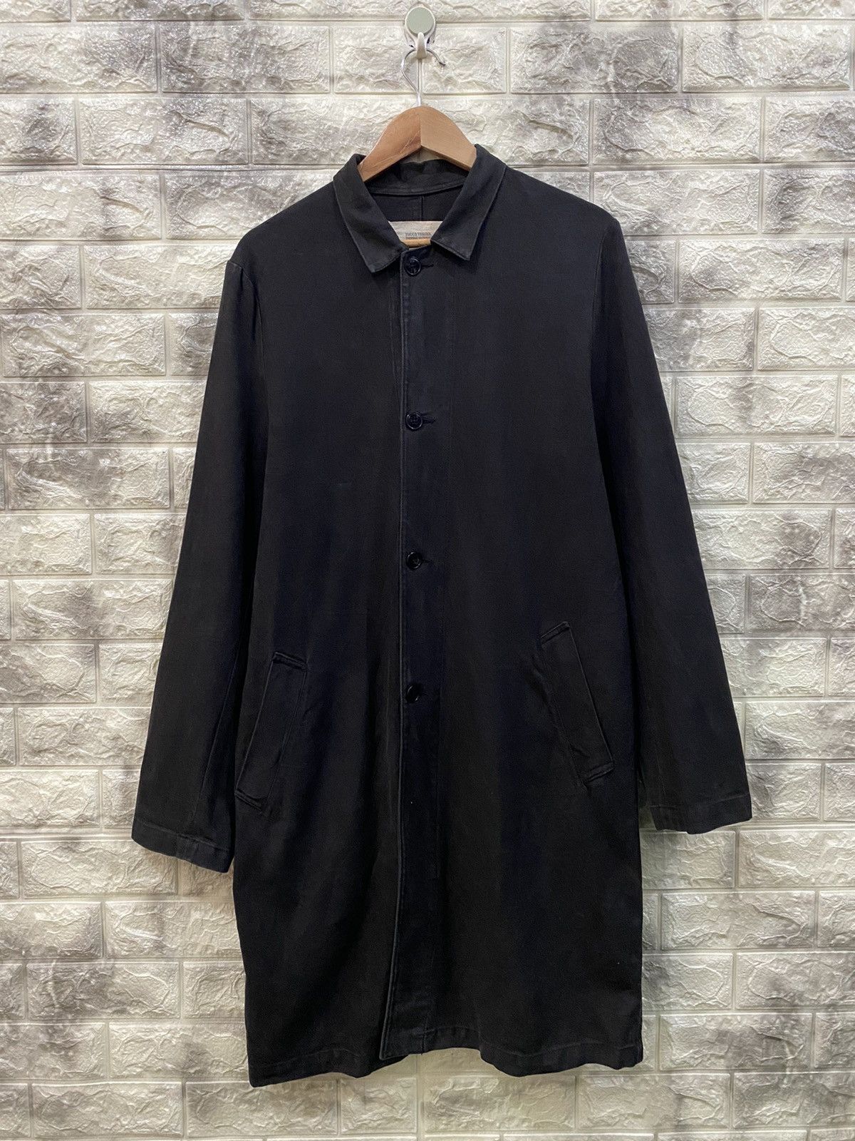 CABANE de ZUCCa × Issey Miyake × Vintage Vintage Zucca Travel Jacket Cotton Fabric Size US M / EU 48-50 / 2 - 1 Thumbnail