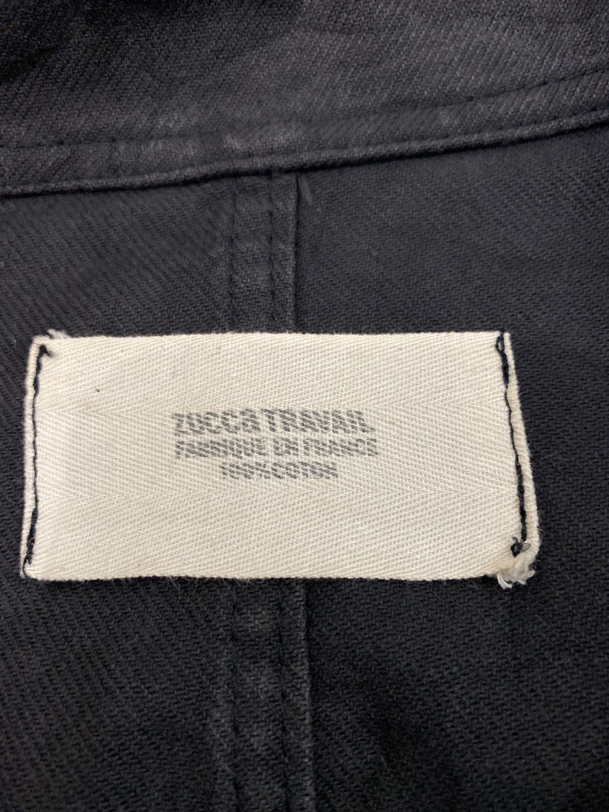 CABANE de ZUCCa × Issey Miyake × Vintage Vintage Zucca Travel Jacket Cotton Fabric Size US M / EU 48-50 / 2 - 13 Thumbnail