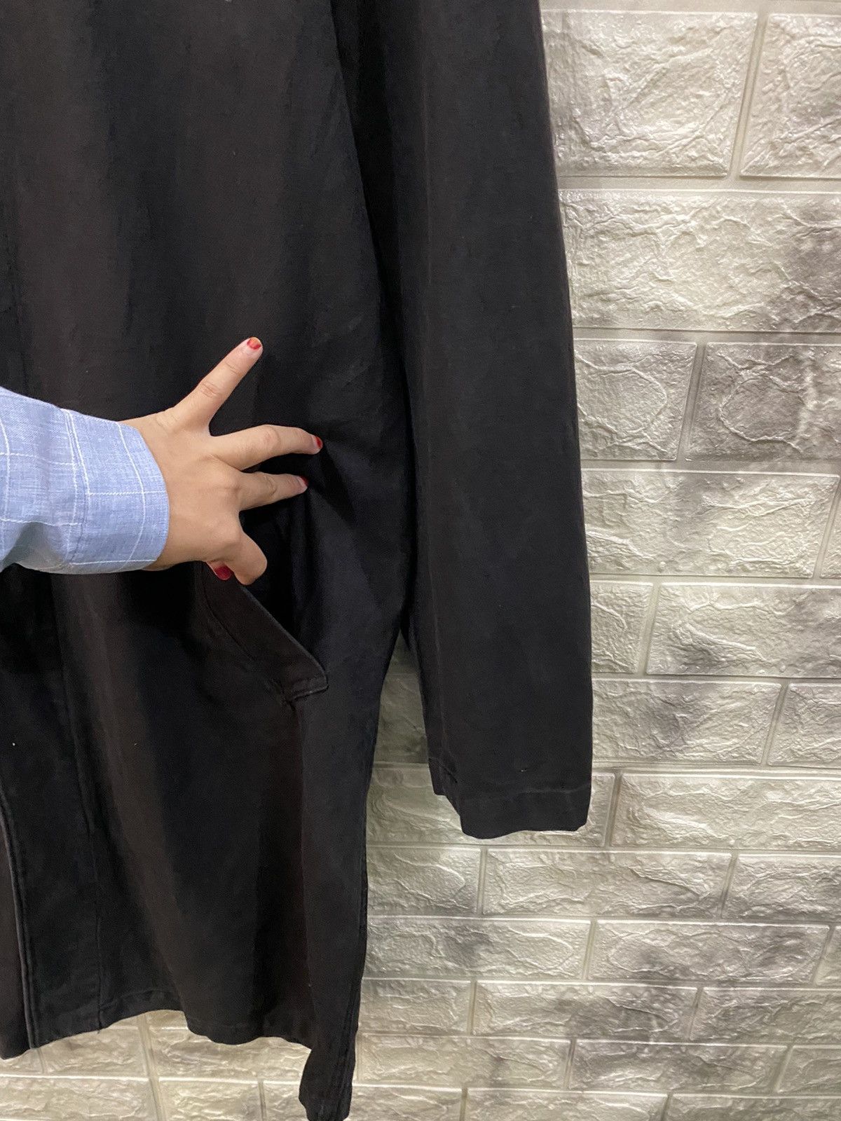 CABANE de ZUCCa × Issey Miyake × Vintage Vintage Zucca Travel Jacket Cotton Fabric Size US M / EU 48-50 / 2 - 10 Thumbnail