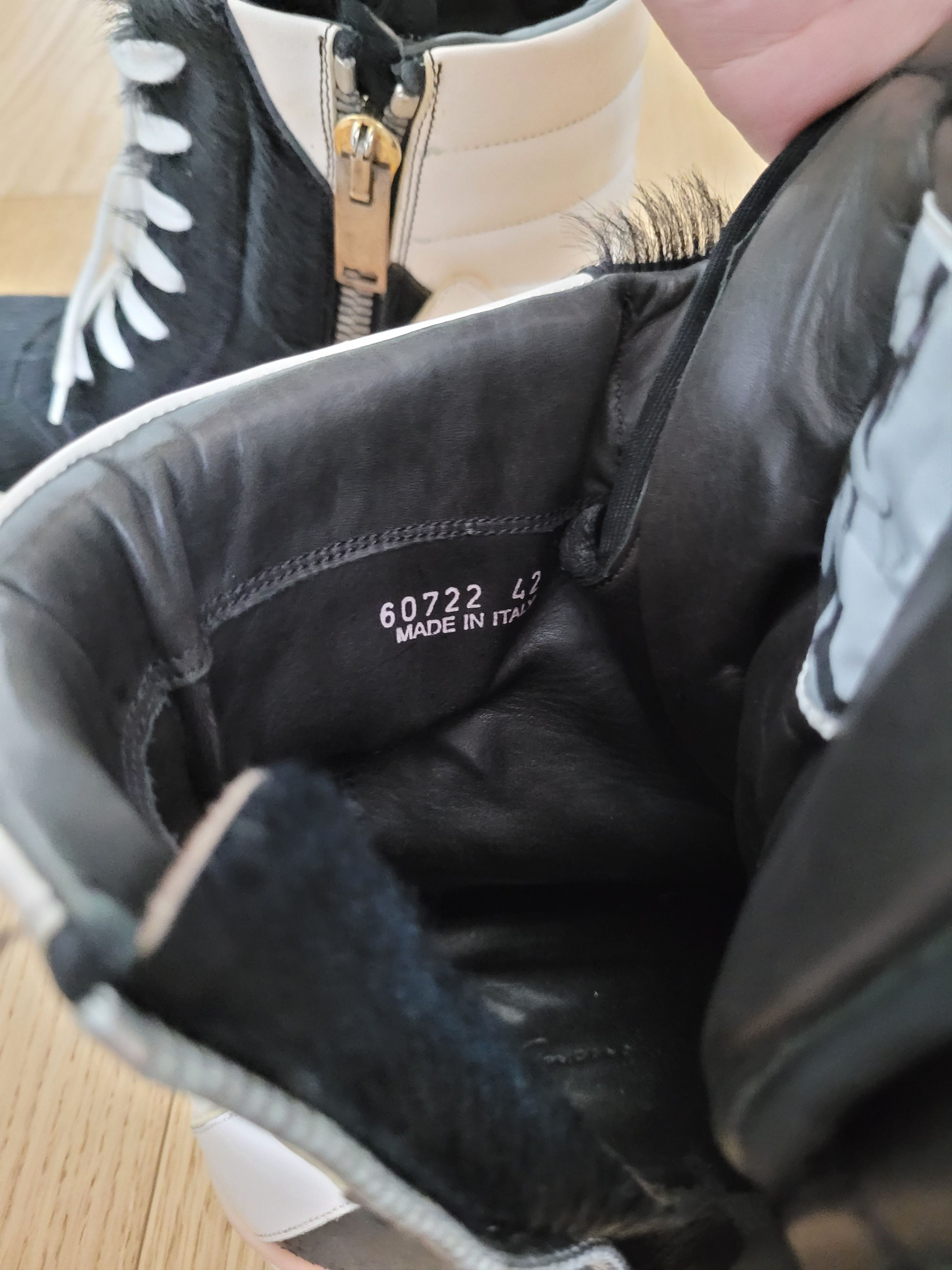 Rick Owens AW 13 Plinth Pony Hair Geobaskets Size US 9 / EU 42 - 4 Thumbnail