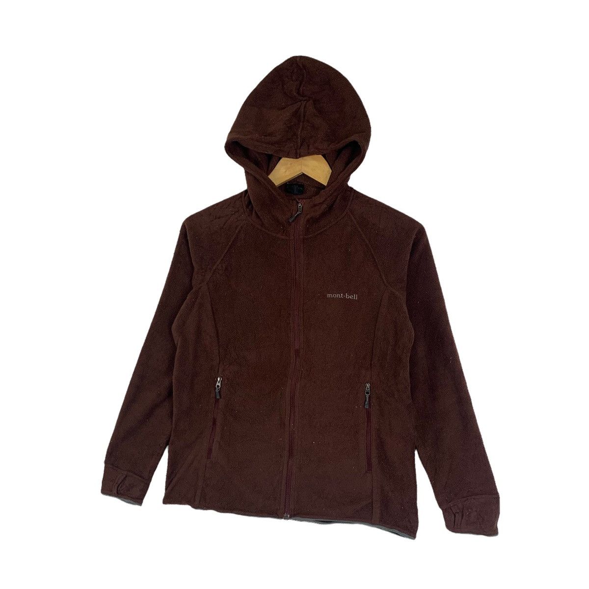 Montbell × Vintage MONTBELL Outdoor Sportswear Fleece Hoodie Sweaters Jacket Size M / US 6-8 / IT 42-44 - 4 Thumbnail