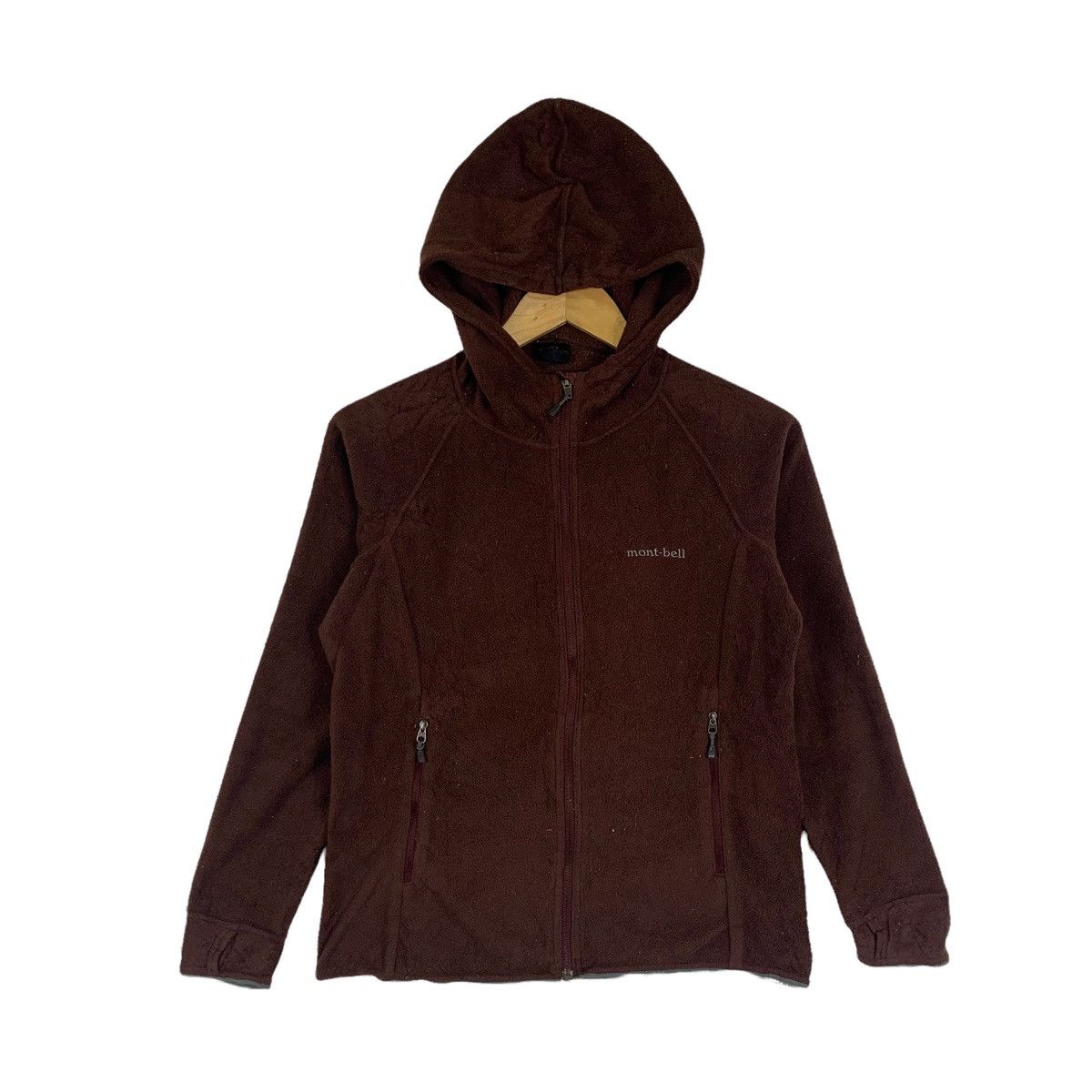 Montbell × Vintage MONTBELL Outdoor Sportswear Fleece Hoodie Sweaters Jacket Size M / US 6-8 / IT 42-44 - 1 Thumbnail
