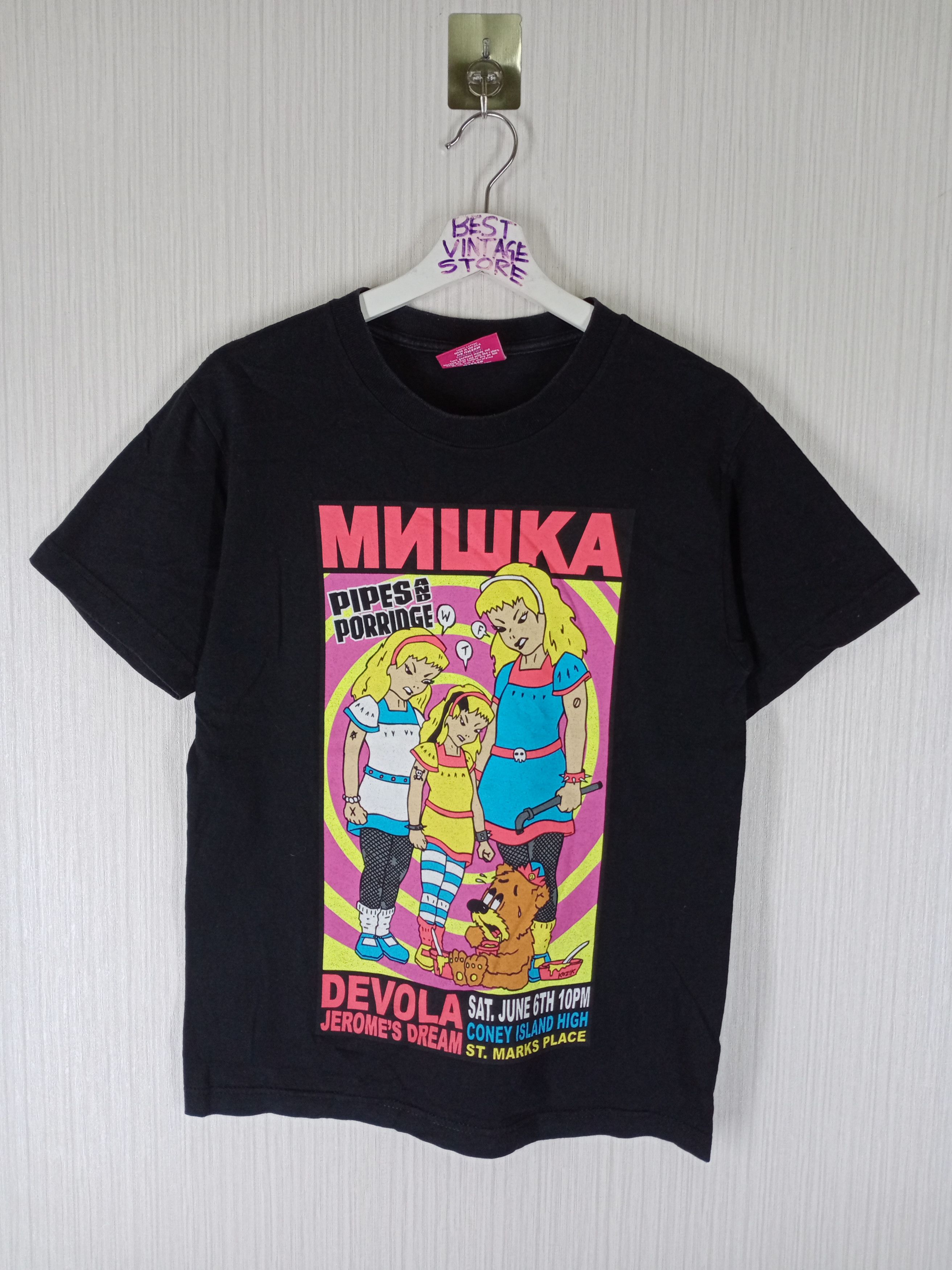 Mishka MISHKA Graphic Made in USA Tshirt Size US S / EU 44-46 / 1 - 1 Thumbnail