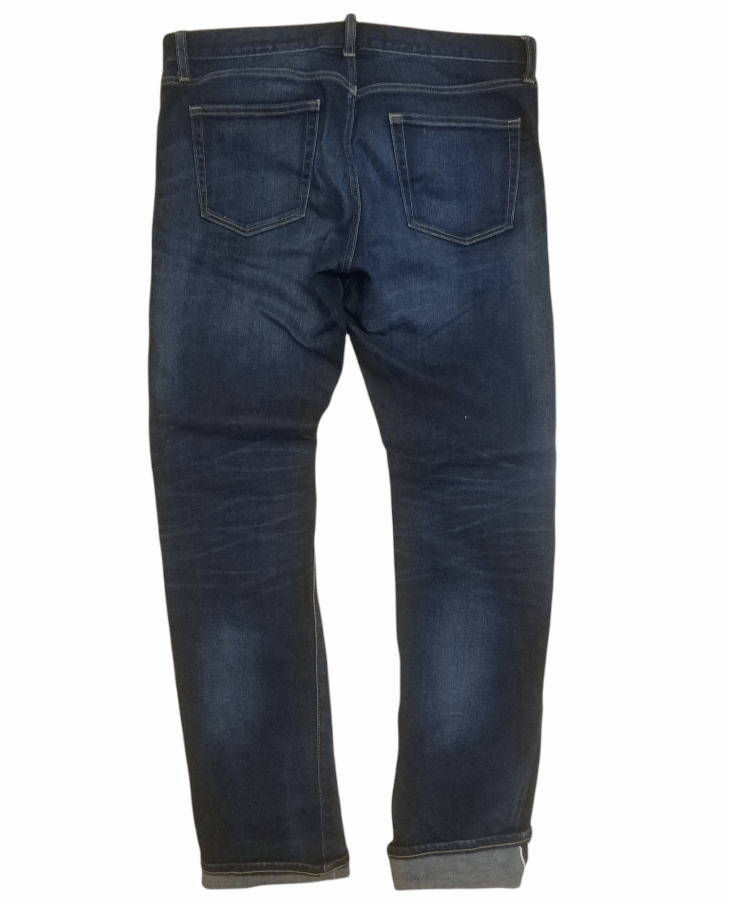 If Six Was Nine 🔥Rework Sashiko Boro Patchwork Selvedge Denim Size US 34 / EU 50 - 2 Thumbnail