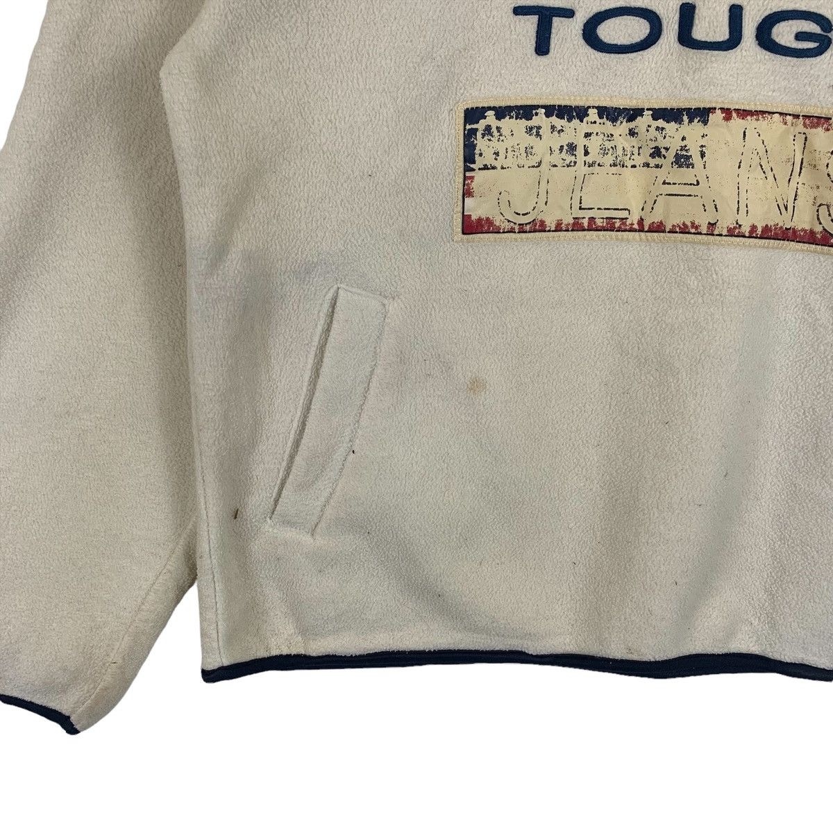 Vintage PLENTY TOUGH Sport Jeans Fleece Half Zipper Sweatshirt Size US M / EU 48-50 / 2 - 7 Thumbnail