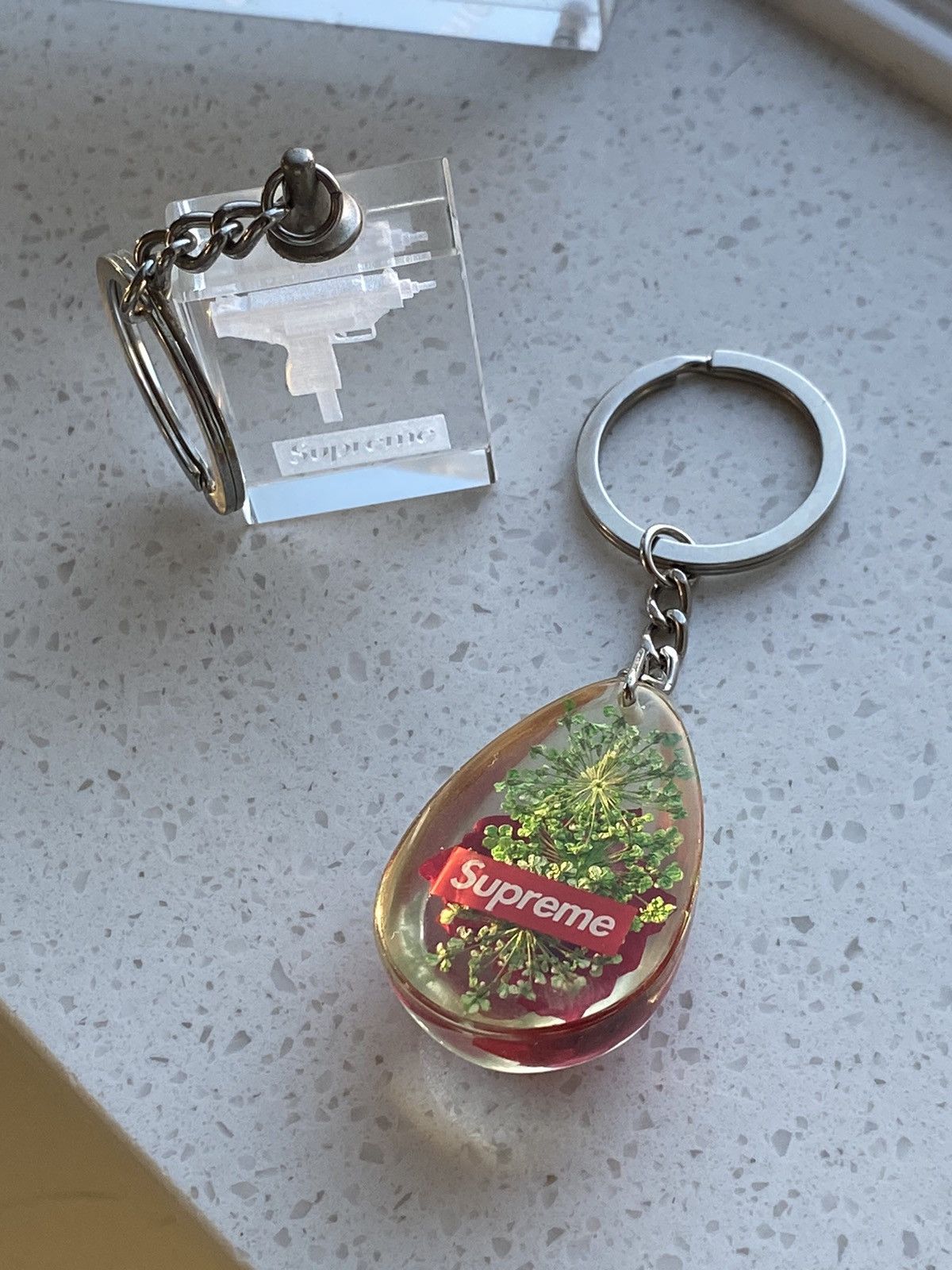 Supreme Uzi Rose Keychain Bundle