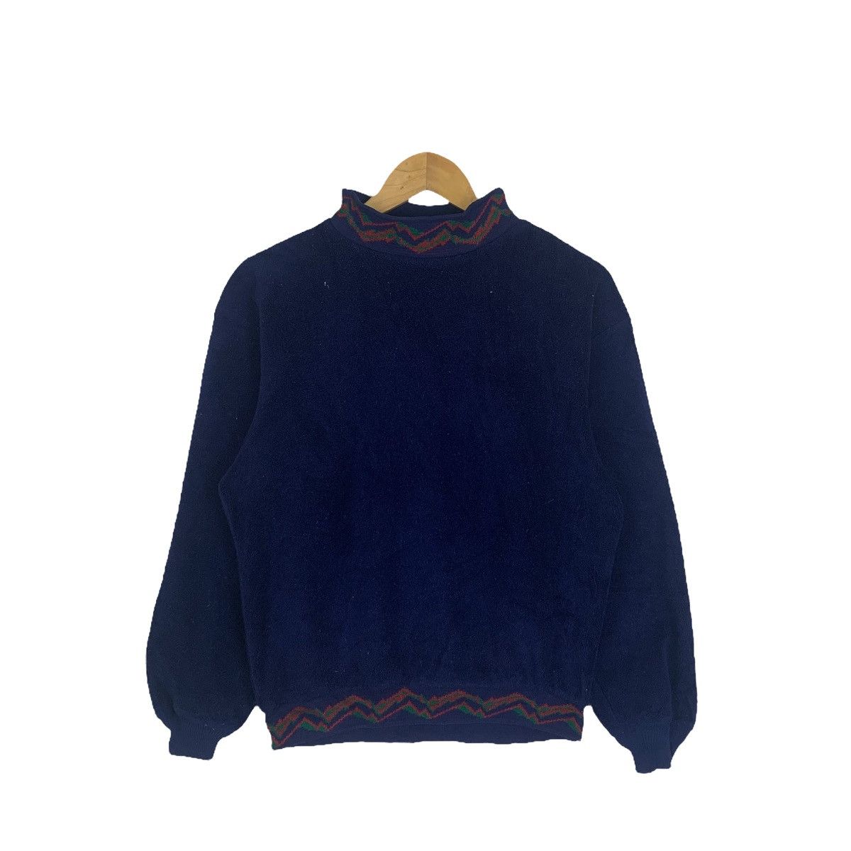 image of L L Bean x Outdoor Life L.l Bean Outdoor Sportswear Fleece Sweatshirt Pullover in Blue (Size Medium