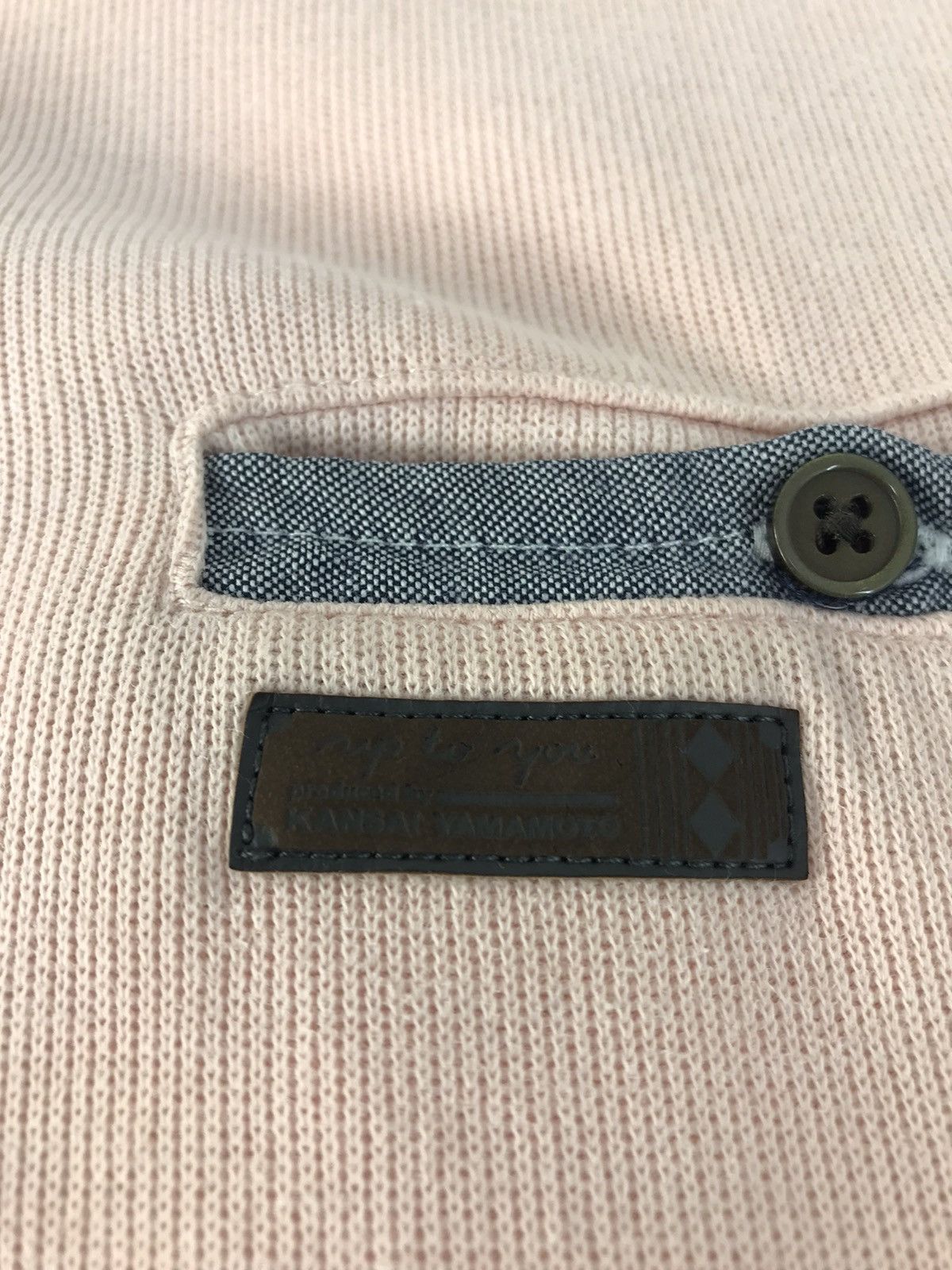 Japanese Brand × Kansai Yamamoto Produced By Kansai Yamamoto Sweatshirt Singgle Pocket Style Size US L / EU 52-54 / 3 - 5 Thumbnail