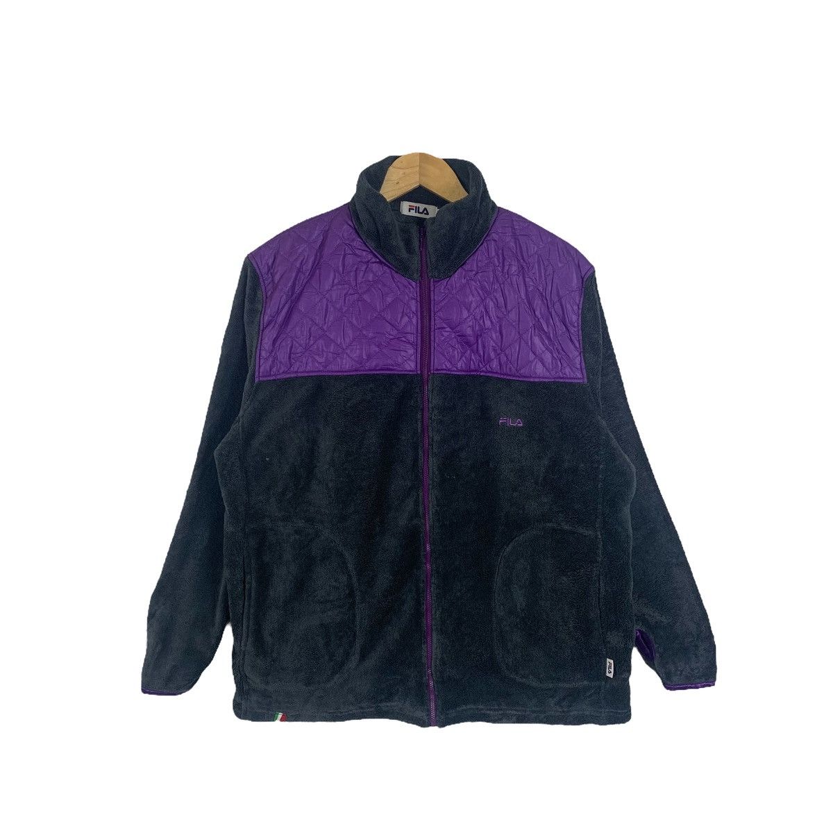FILA Casual Sportswear Fleece Zipper Sweaters Jacket
