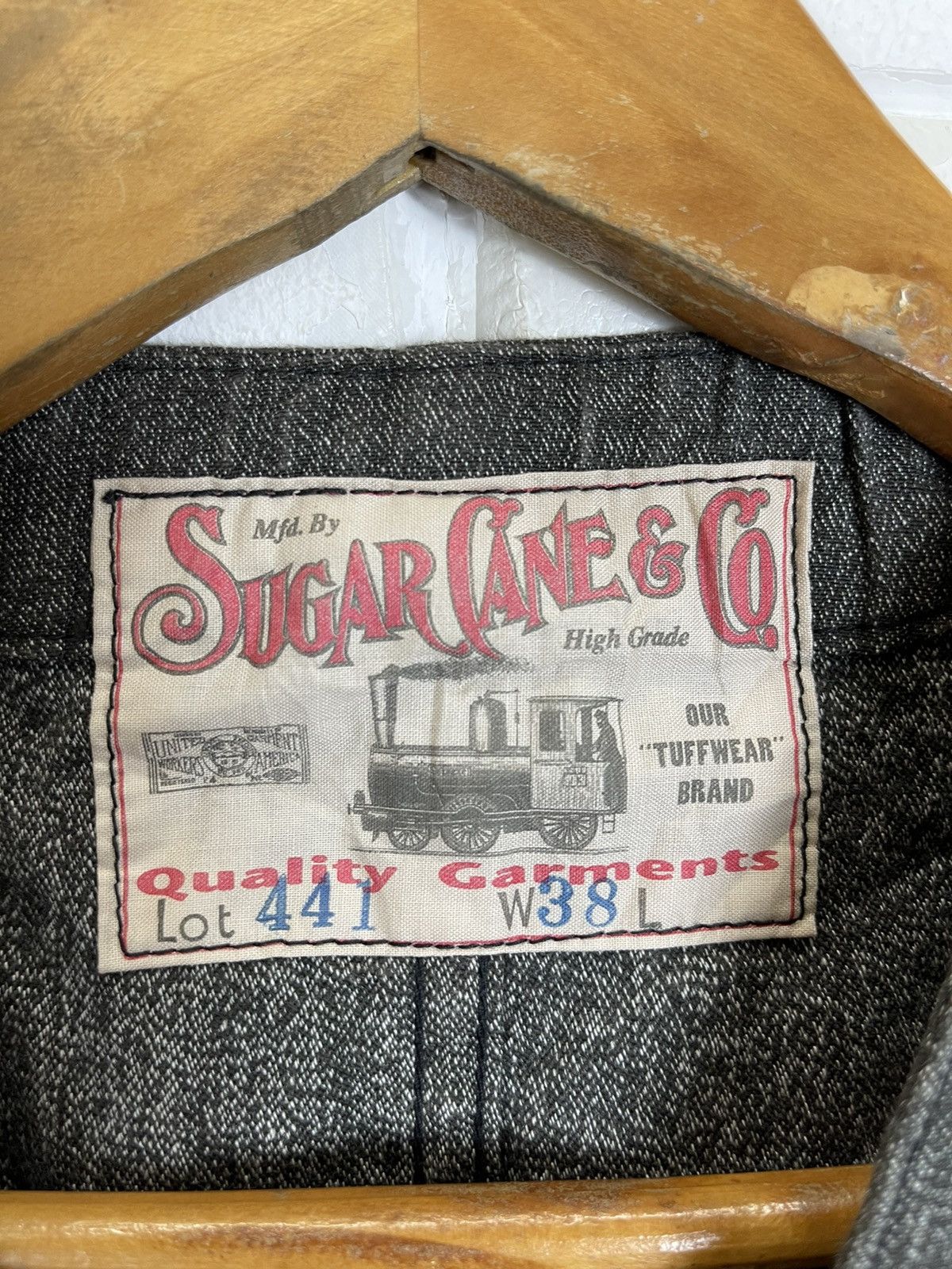 Sugar Cane 💰BINDING OFFER 💸 Vintage SUGAR CANE. Co Vest LOT441 Size US M / EU 48-50 / 2 - 5 Thumbnail