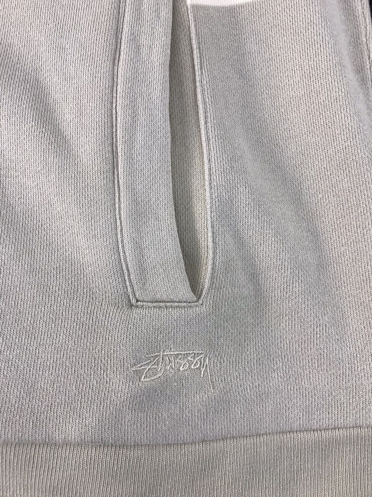 Stussy × Vintage Vintage Sweater Stussy Design Striped Hoodie Style Size US L / EU 52-54 / 3 - 4 Thumbnail
