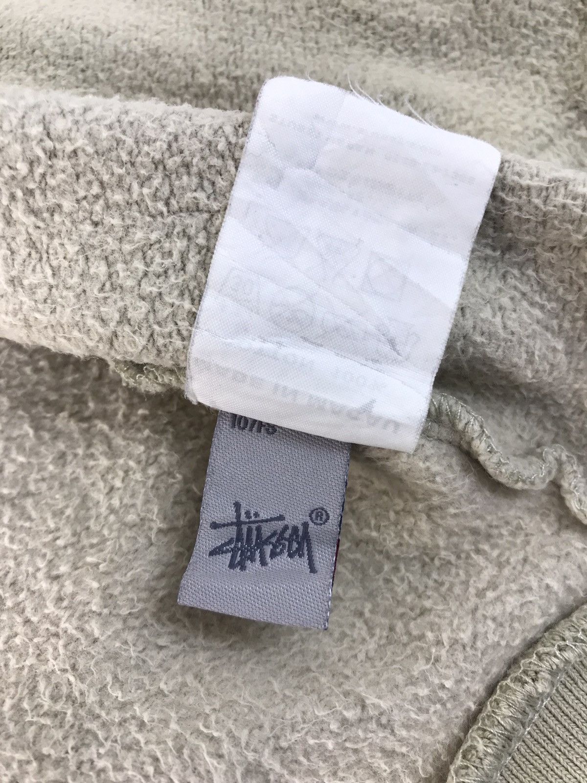 Stussy × Vintage Vintage Sweater Stussy Design Striped Hoodie Style Size US L / EU 52-54 / 3 - 9 Thumbnail