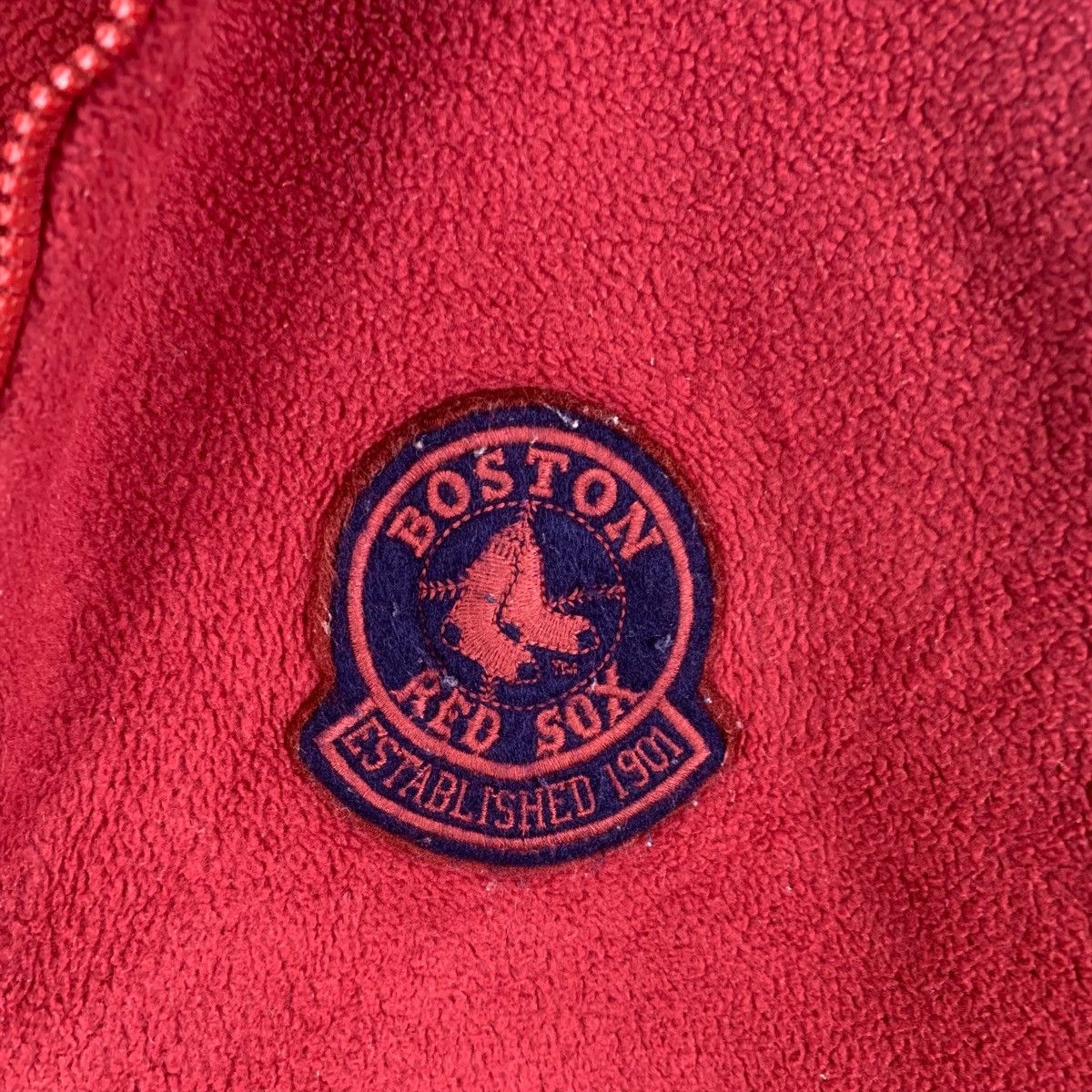 MLB Red Sox Boston MLB Baseball Fleece Half Zipper Sweatshirt Size US L / EU 52-54 / 3 - 9 Thumbnail